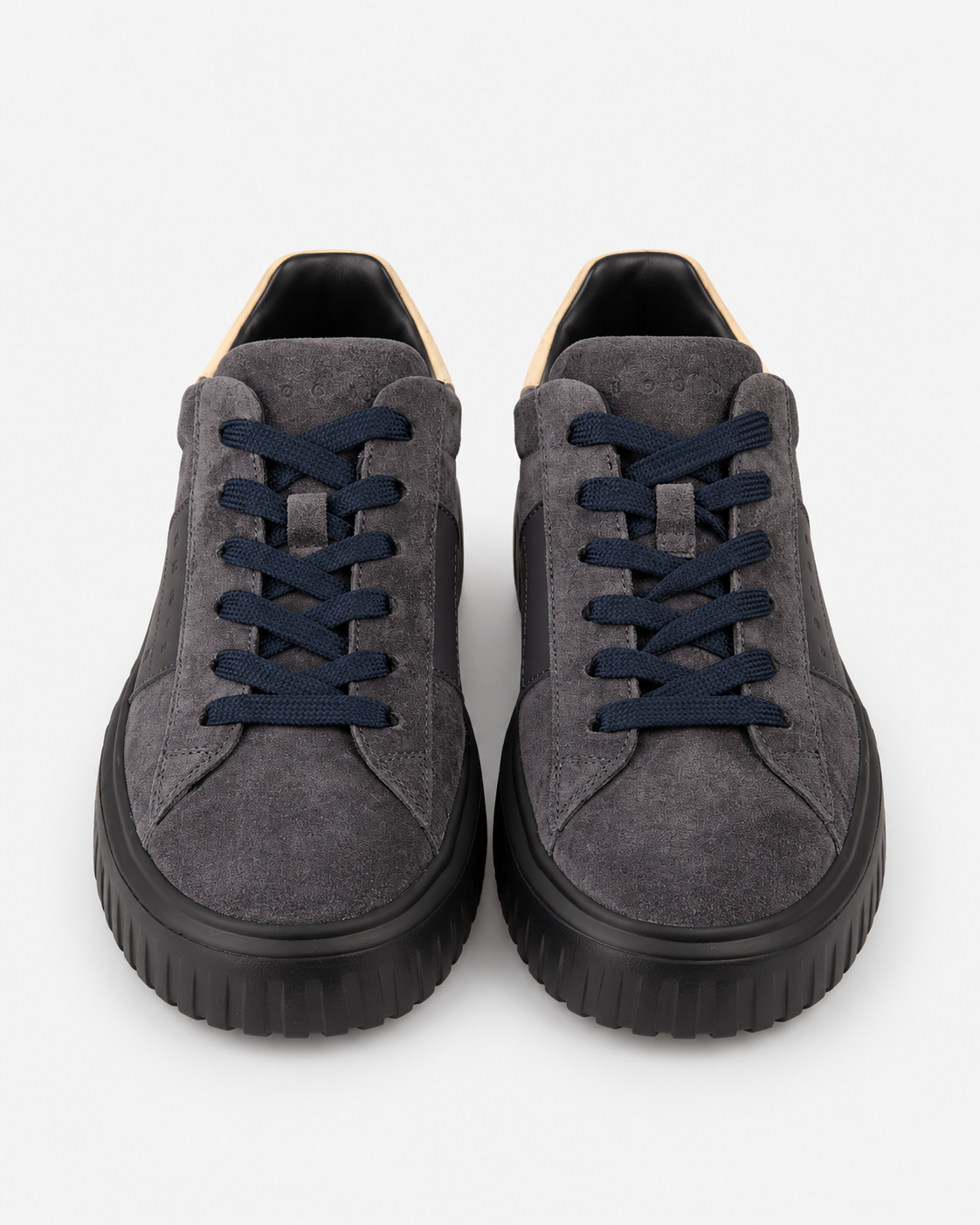 Hogan sneakers uomo h-stripes blu