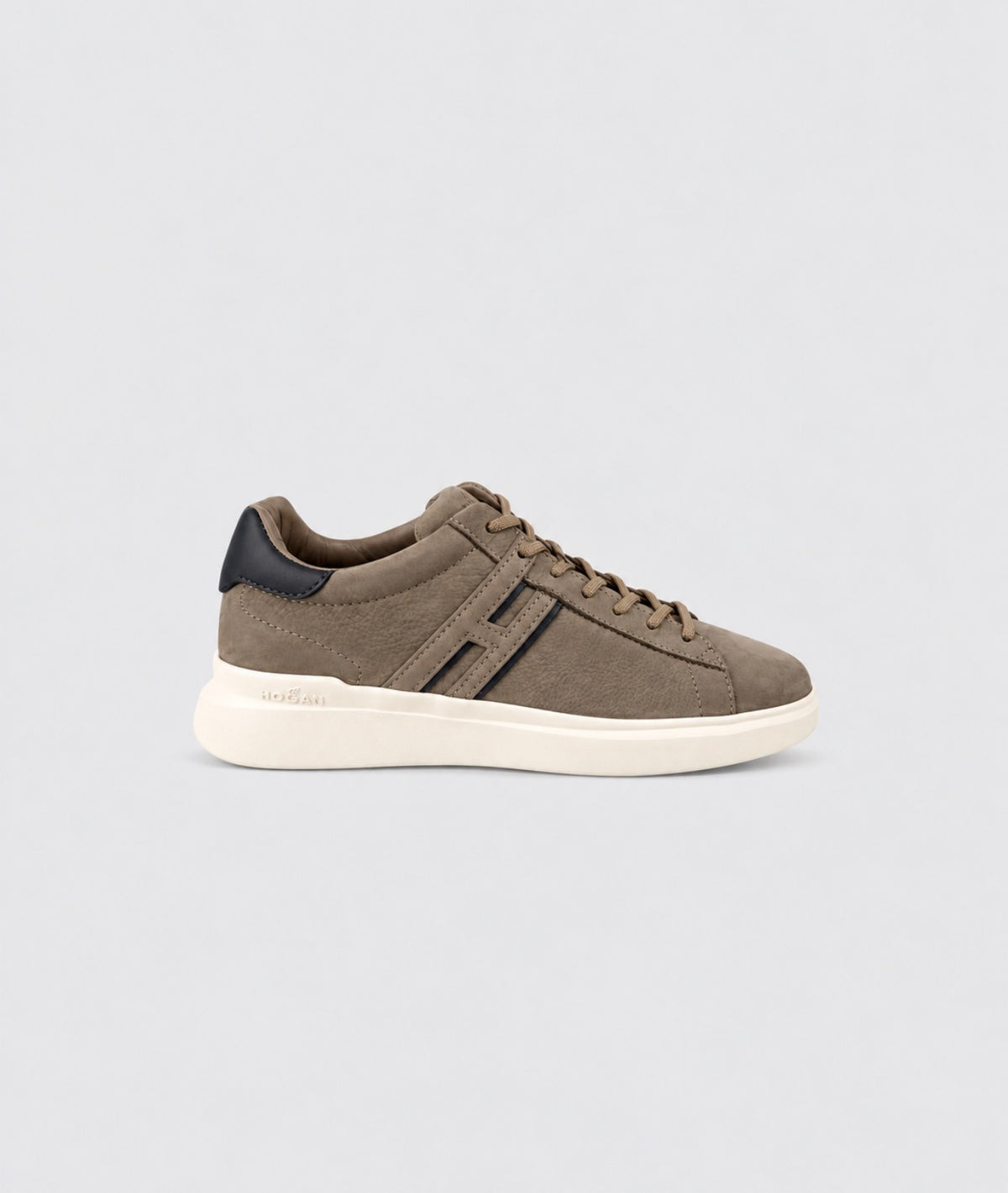Hogan sneakers uomo h580 marrone