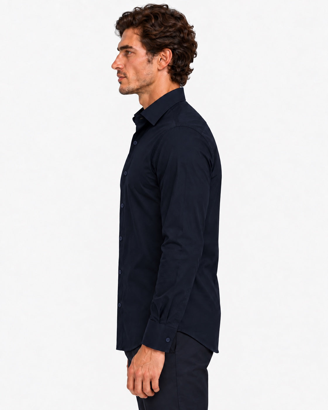 Archivium Camicia Tecnica Uomo Navy Blue