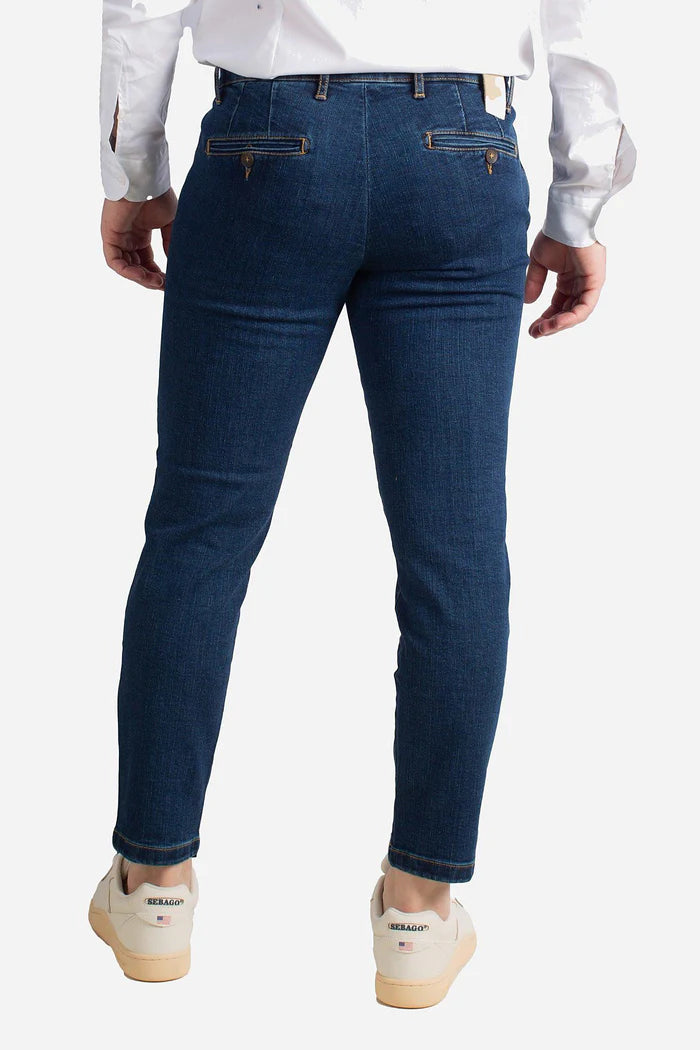 Denim Napoli tasca America blu scuro