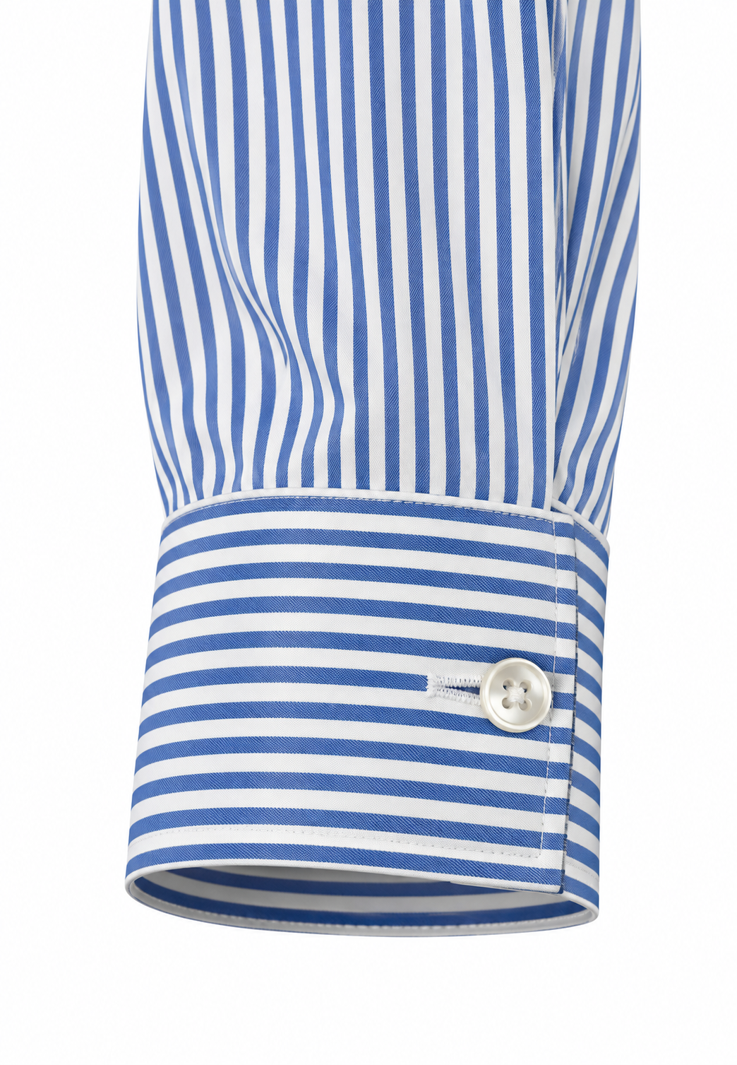 Archivium Camicia Tecnica Uomo a Righe Blu e Bianche