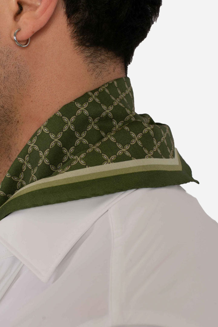 TAGLIATORE FOULARD34NTE25-01GREEN