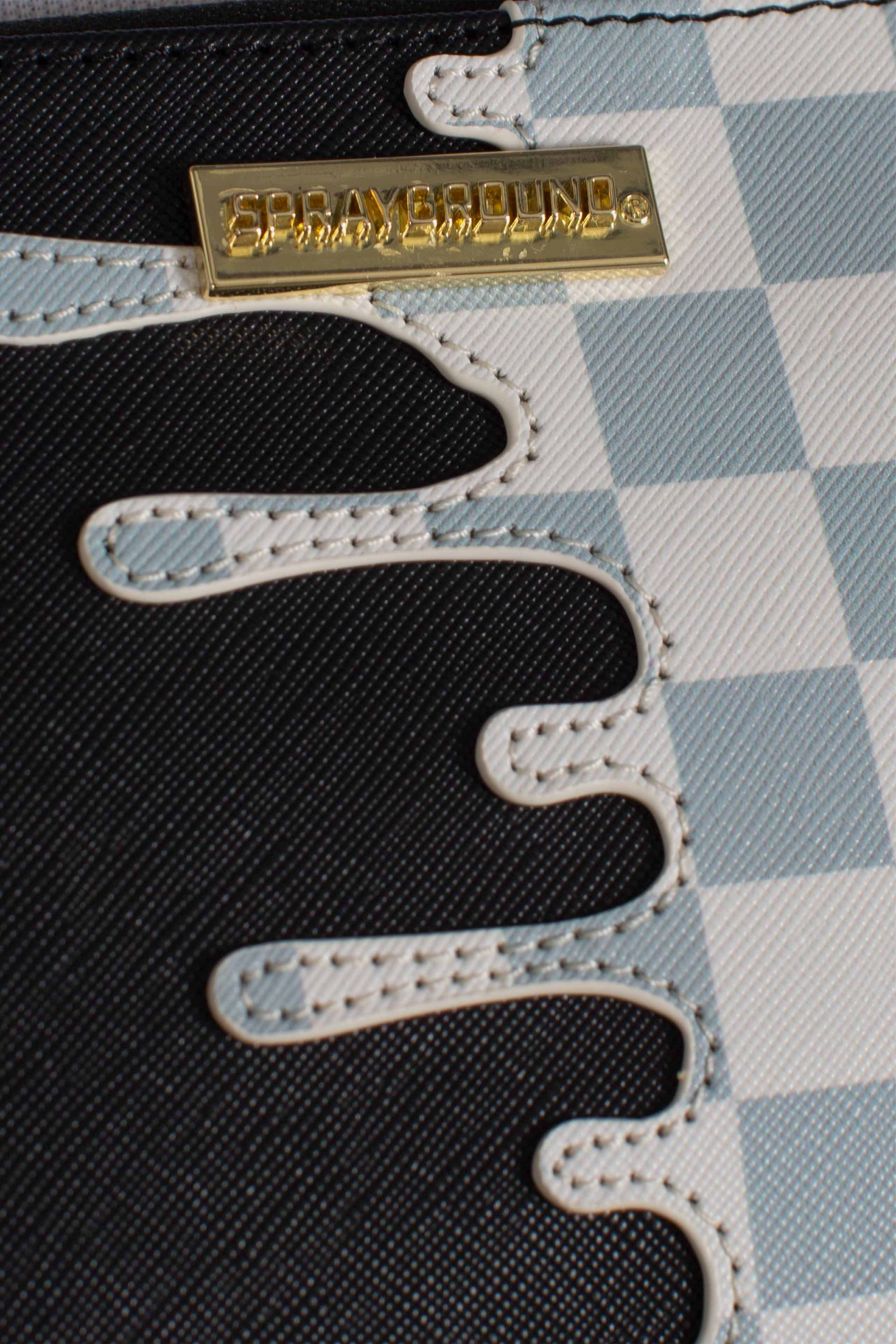 POCHETTE CREAM CHECK UNFINISHED SHARK CROSSBODY