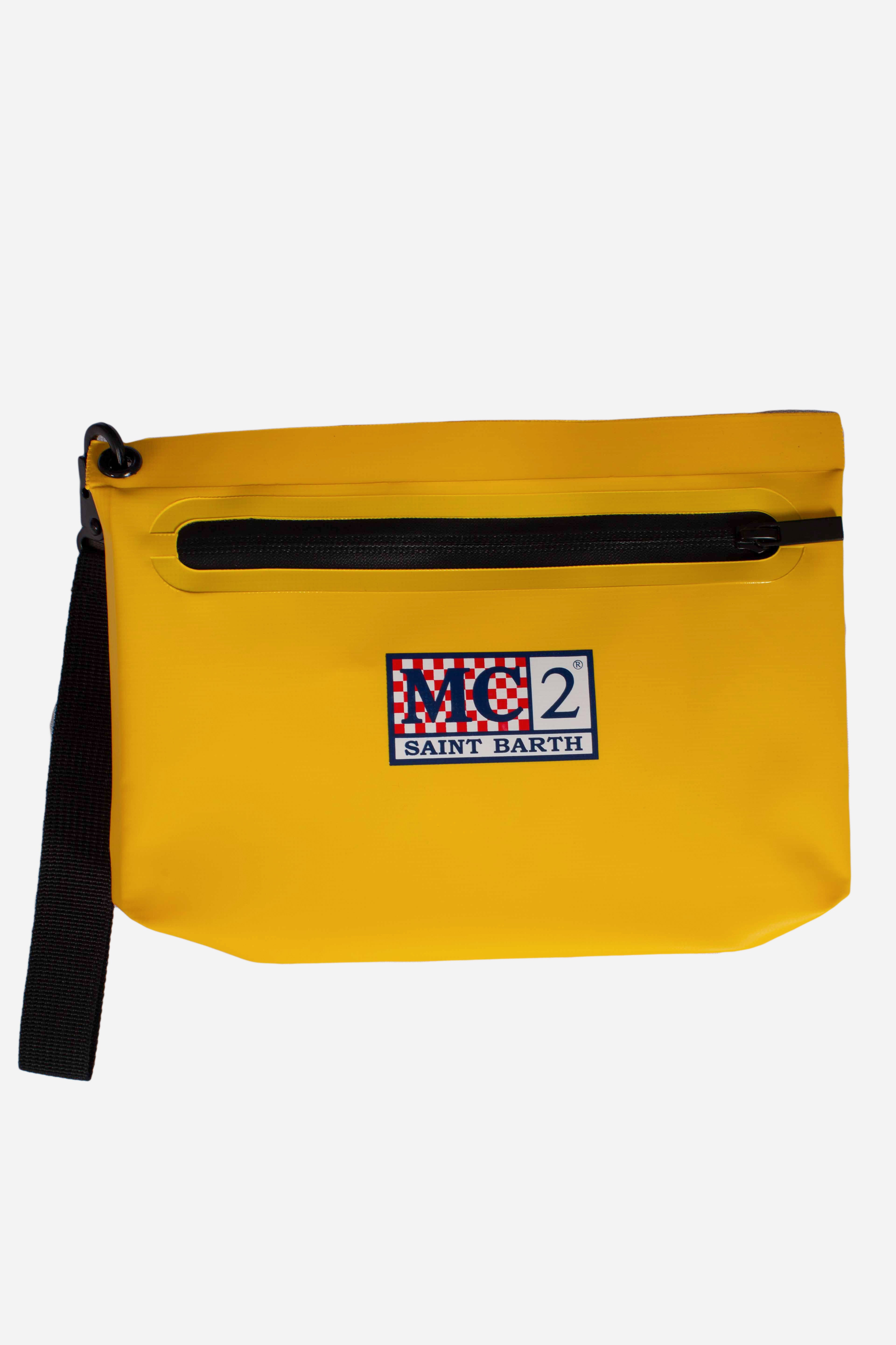 Pochette Aline yellow water-resistant