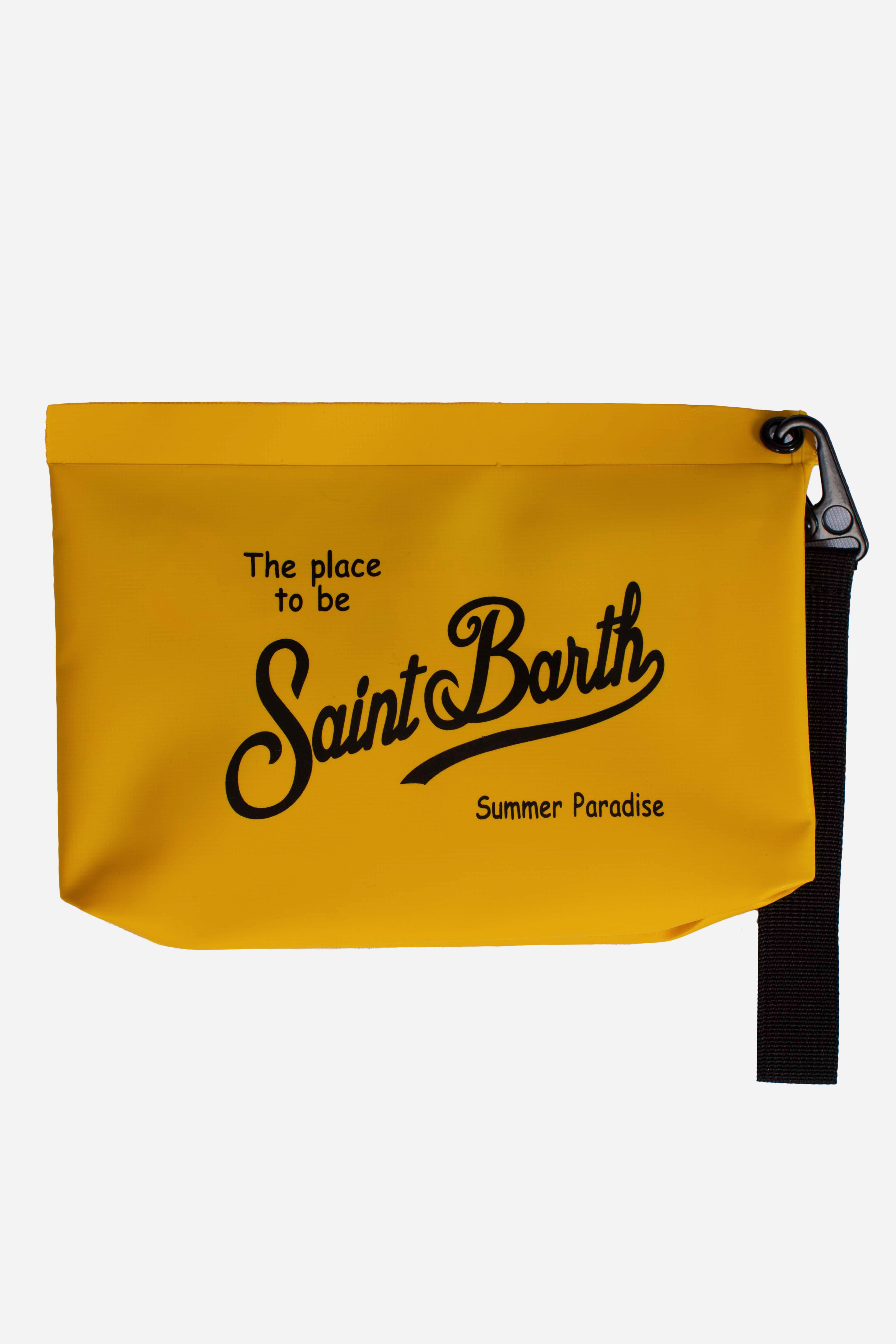 Pochette Aline yellow water-resistant