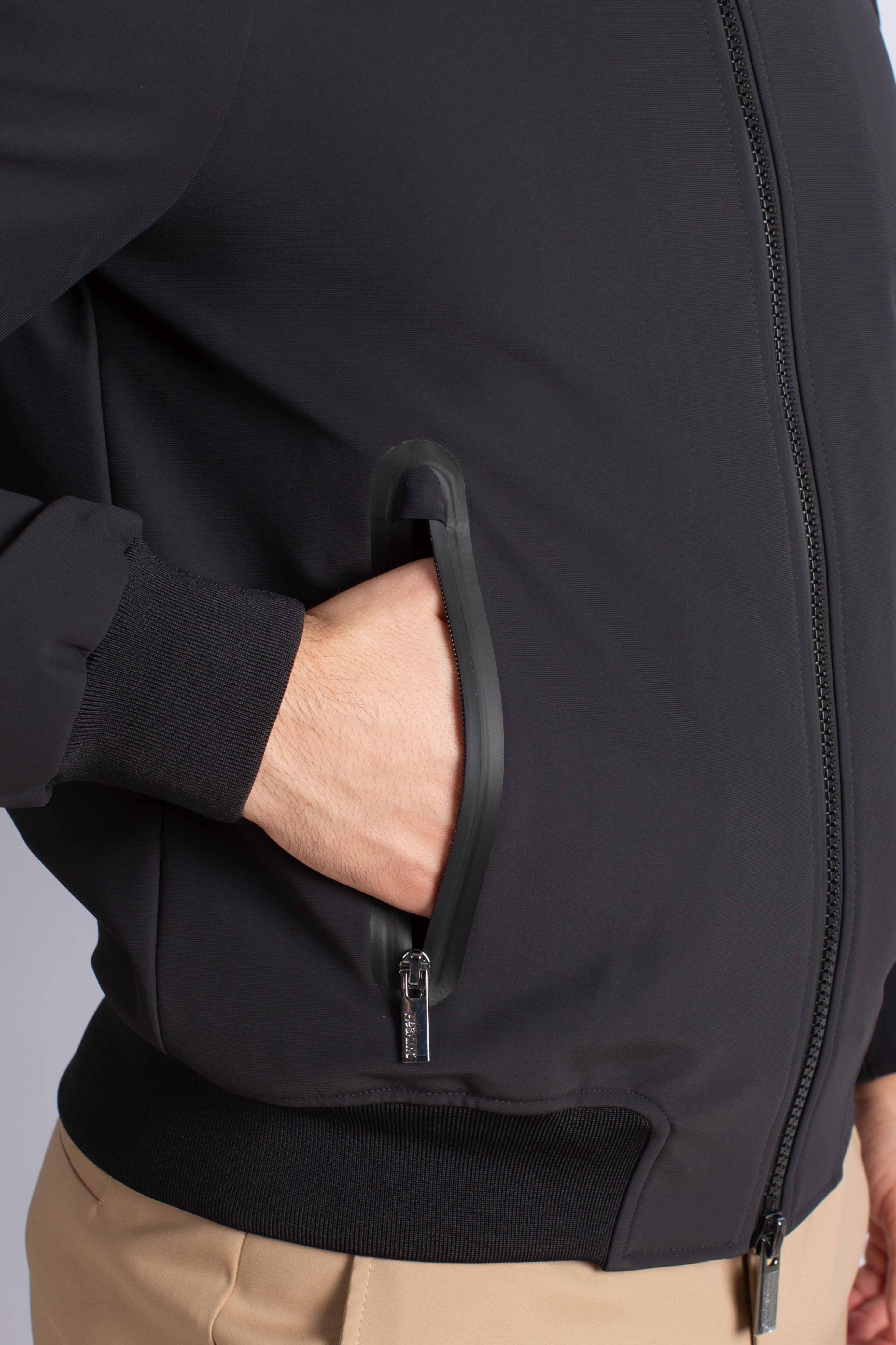 Giubbino Softshell nero con Cappuccio HE9440023NERO HESKIMO