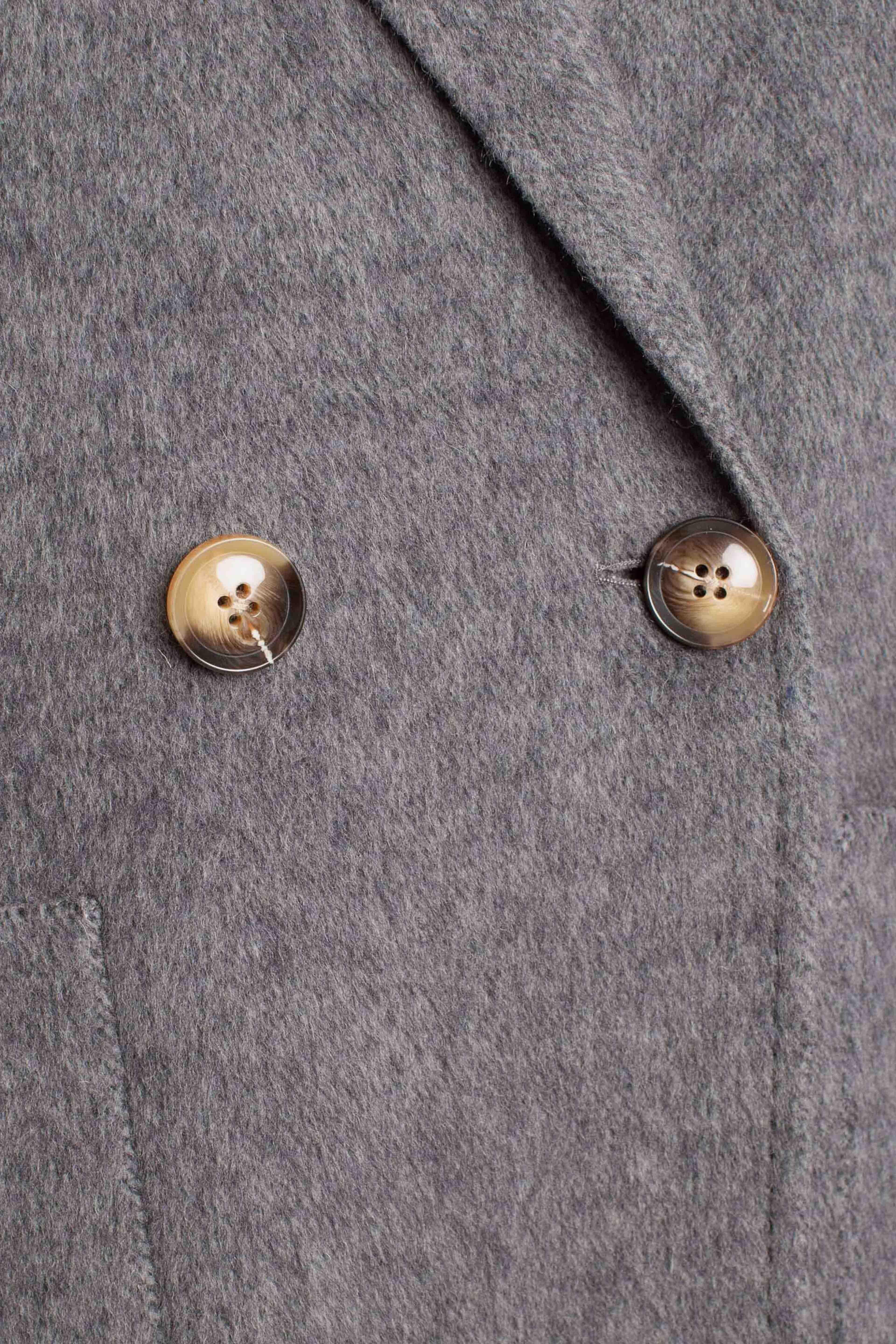 Cappotto lungo in lana grigio K330Y008A1930 DIXIE