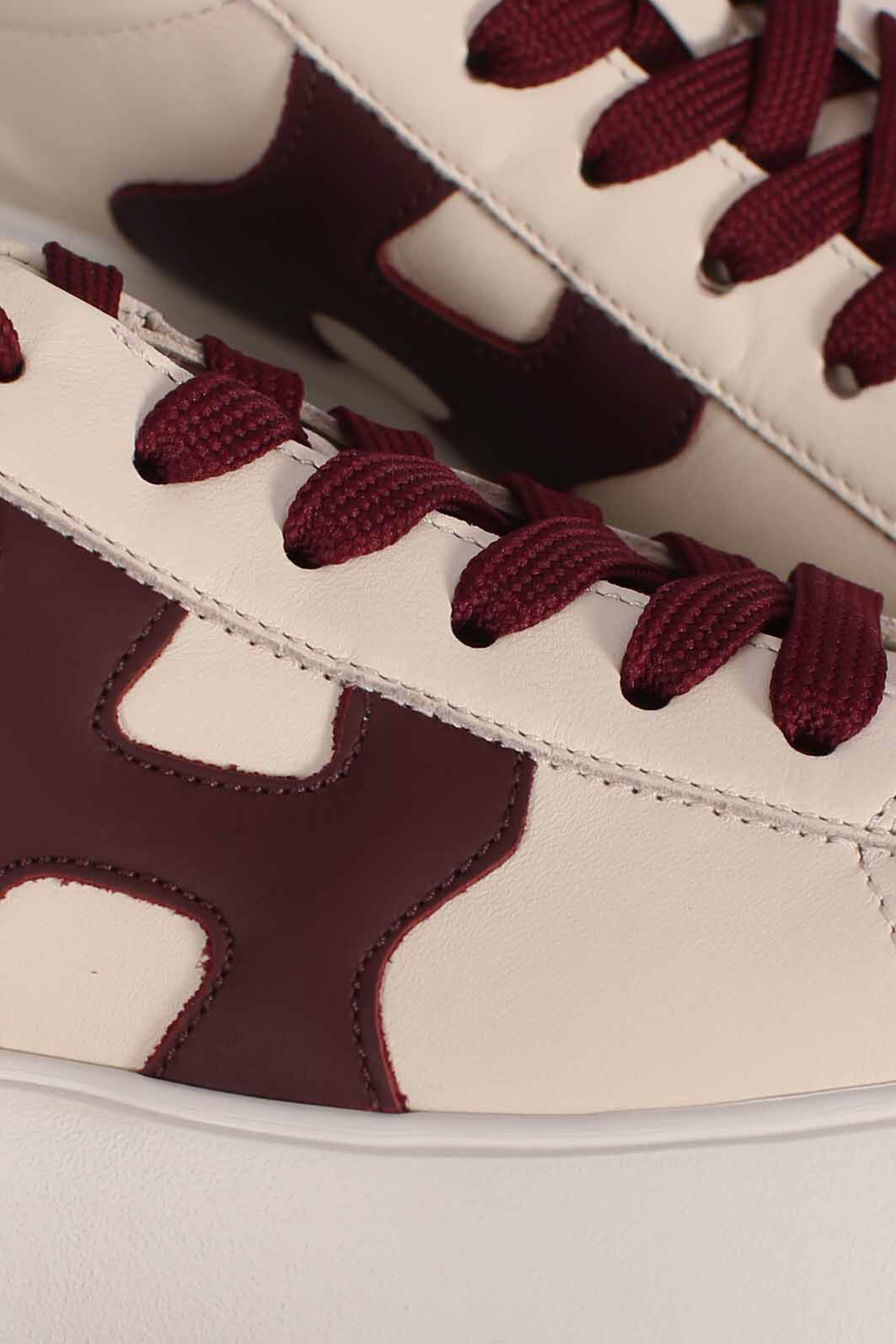 Sneakers Rebel Avorio Bordeaux HXW5640DN61UAI479F HOGAN