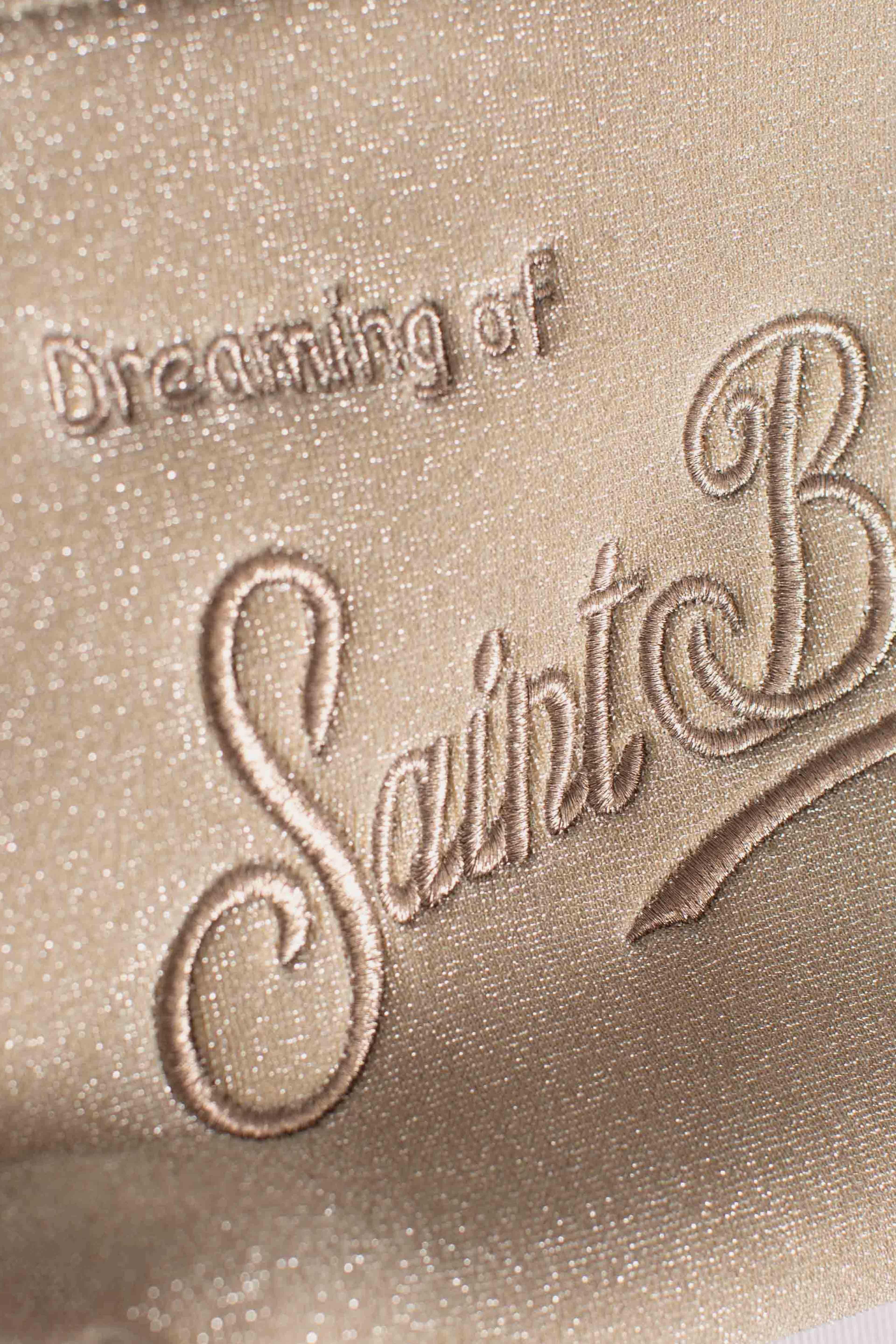 Pochette Aline in lana lurex gold ALI002600208I MC2 SAINT BARTH