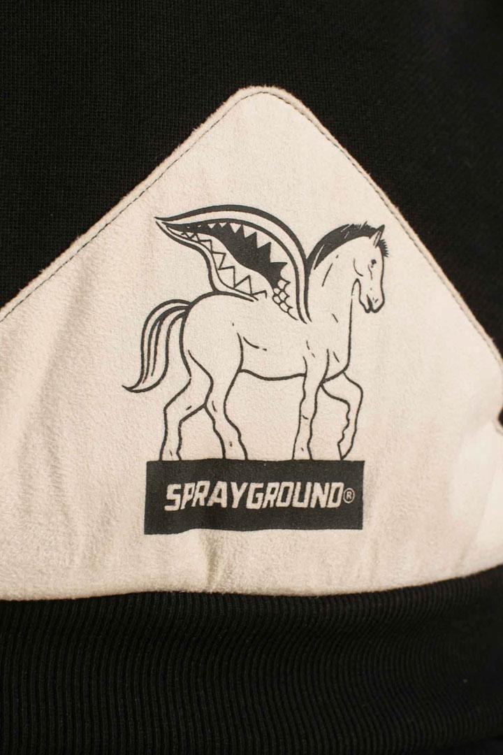 Felpa triple crewneck brown SP691EBRWNBROWN SPRAYGROUND