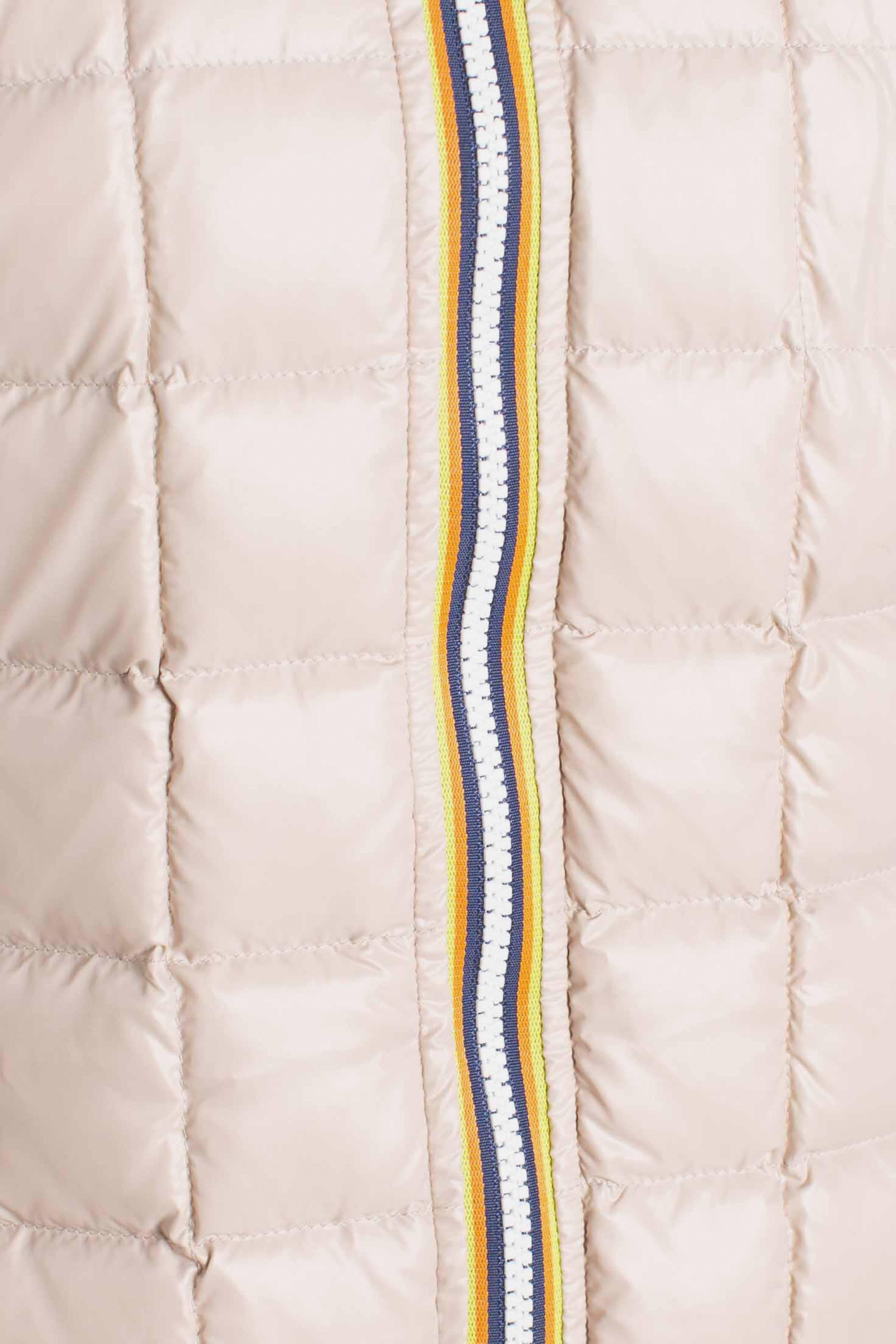 Giacca 3/4 DENISE ST THERMO REVERSIBLE Blue depth - beige cashmere K8134CWBBC K-WAY