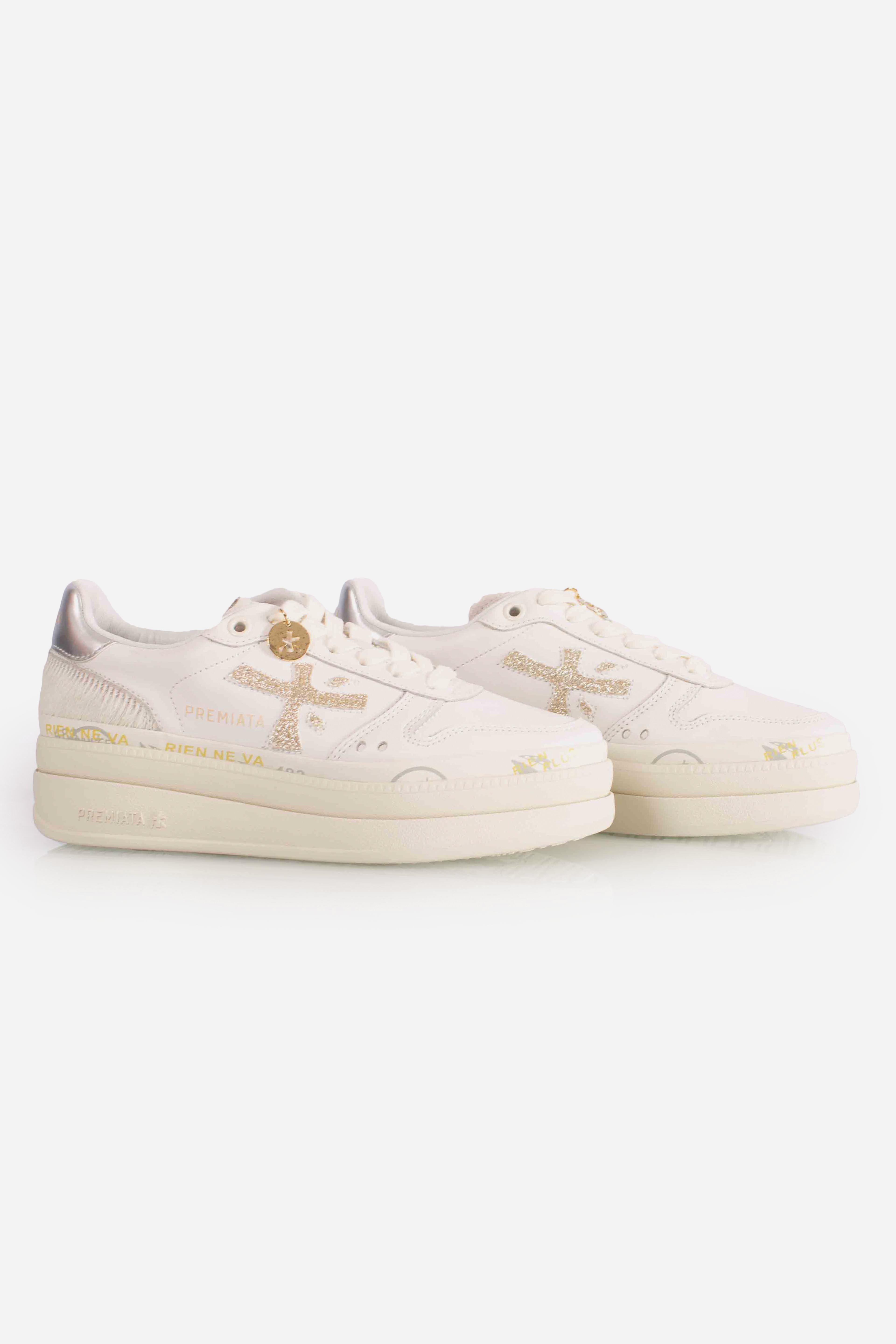 sneakers MICOL 7750 white MICOL7750 PREMIATA