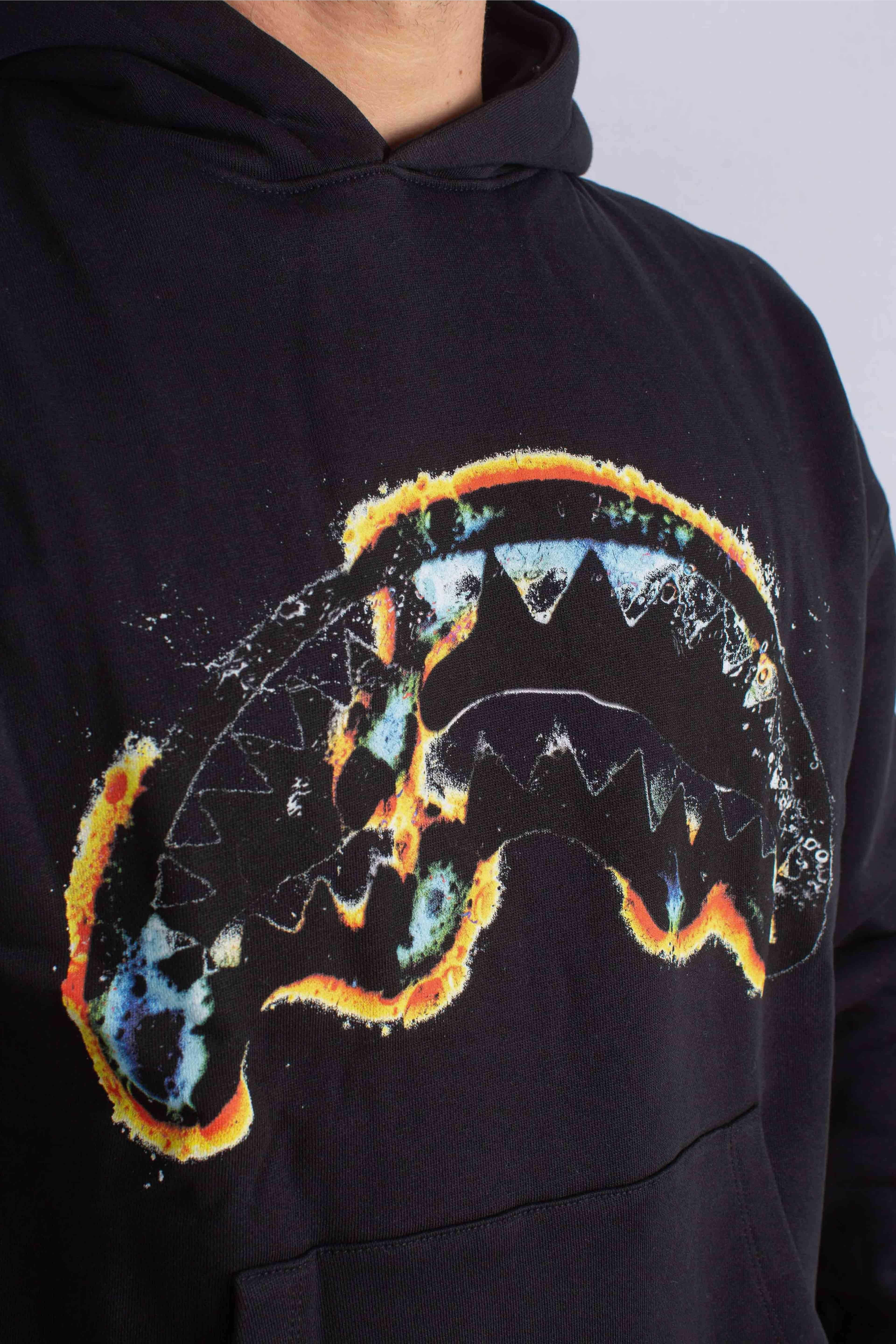 Felpa oxidized shark hoodie black SP791GBLKBLACK SPRAYGROUND