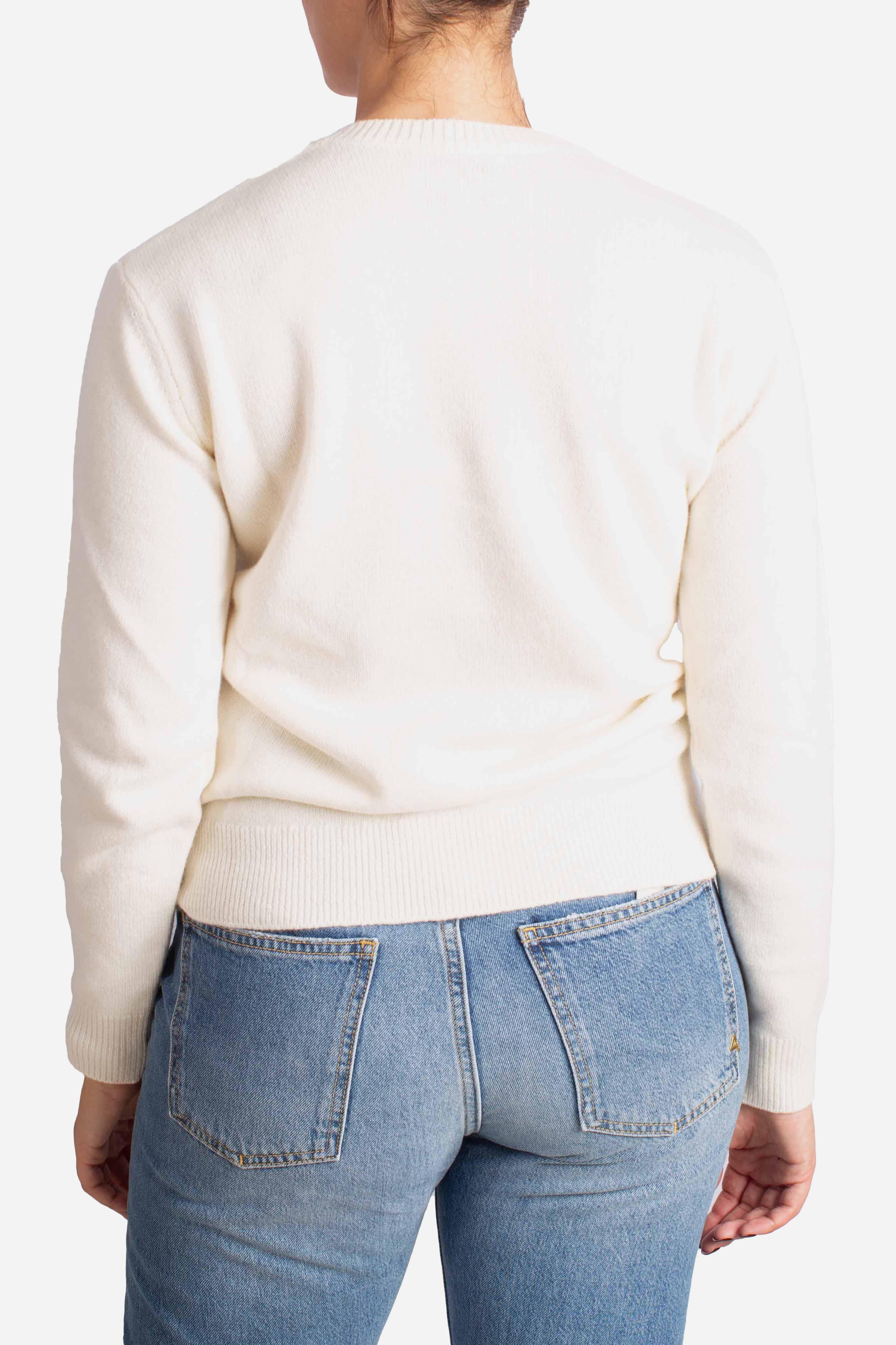 Maglione Donna "Favolosa" Bianco QUE001003953I MC2 SAINT BARTH