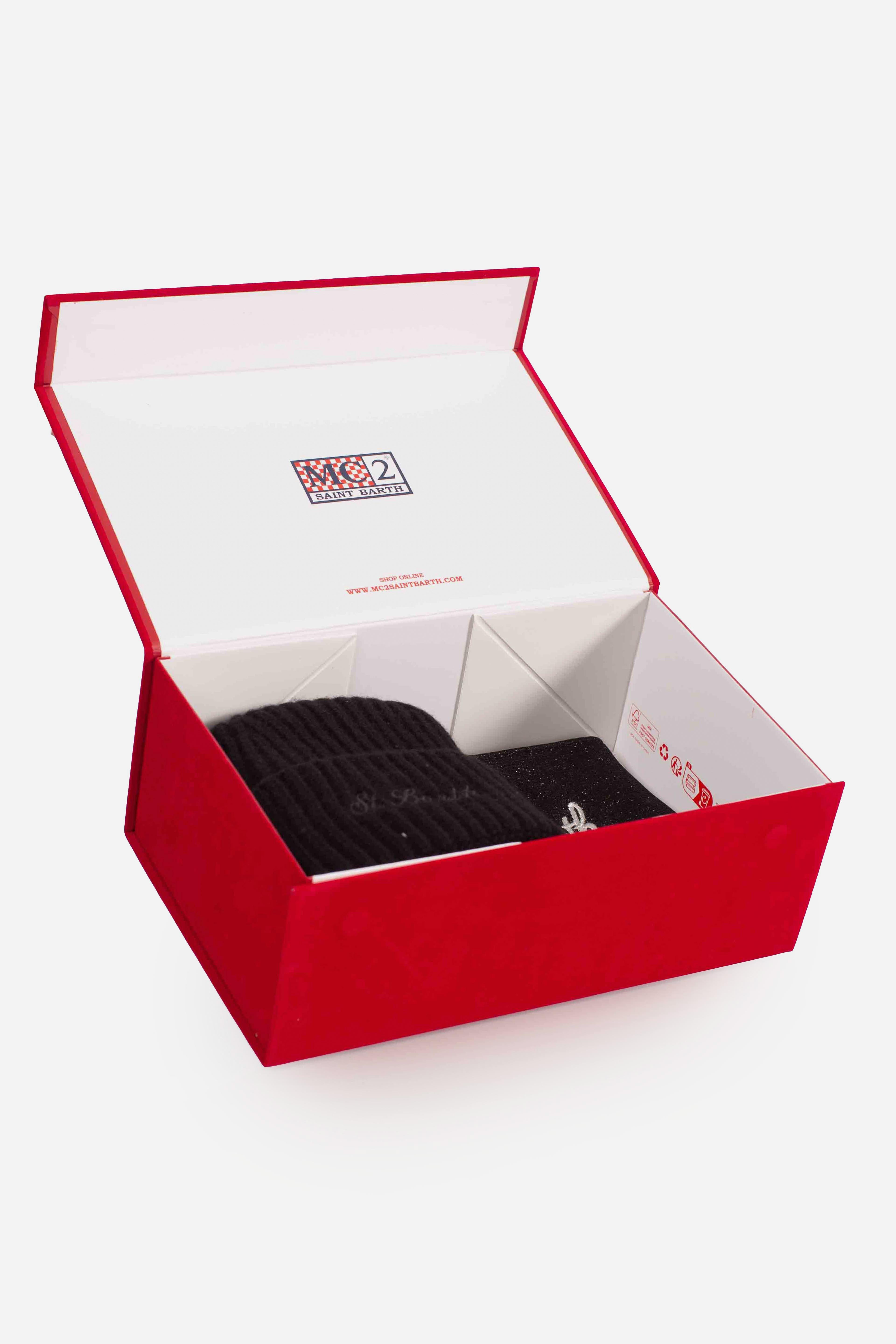 Christmas Gift Box black Saint Barth BOX002503777I MC2 SAINT BARTH