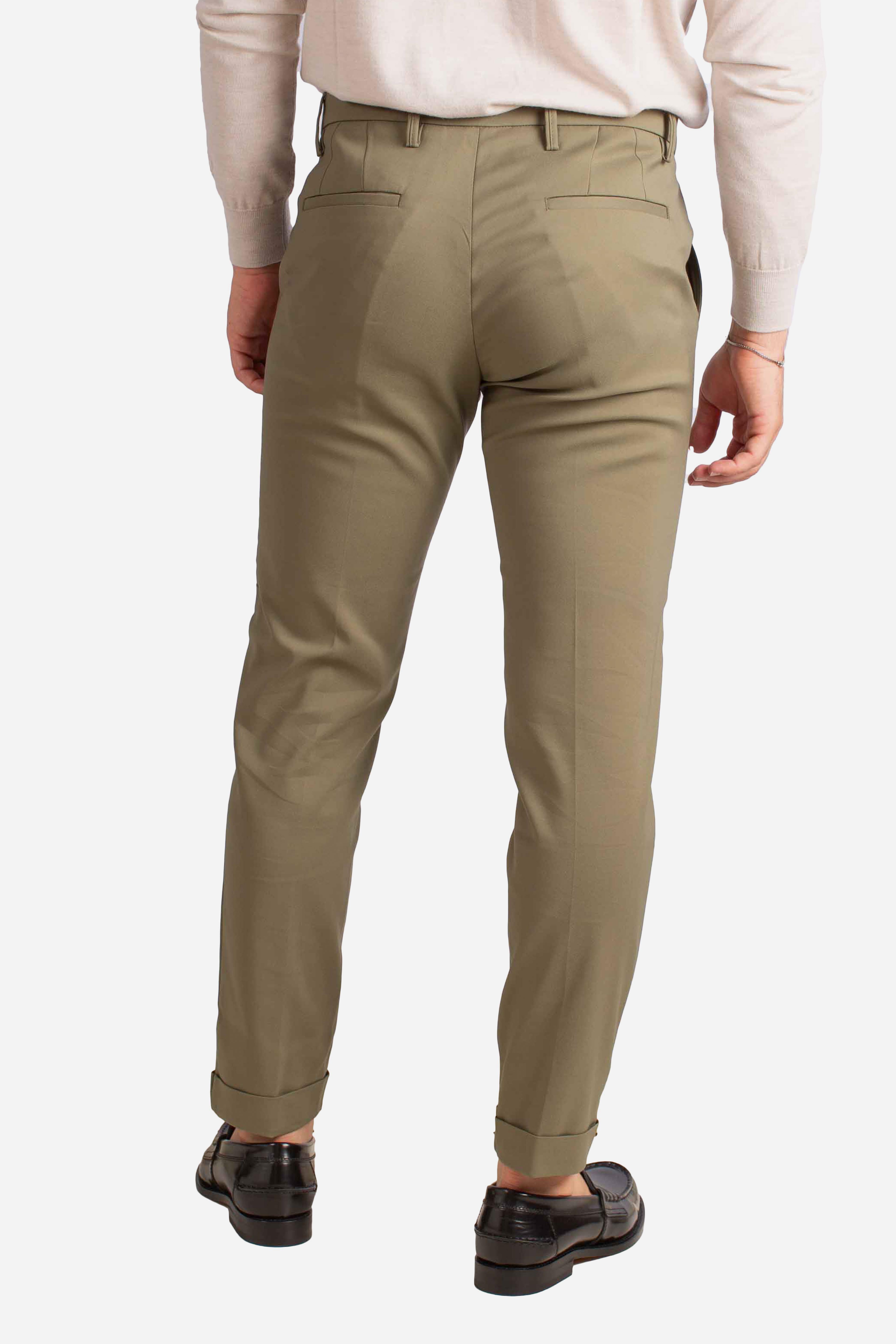 Pantalone in tessuto tecnico verde NAPOLI126033147 ERNYS