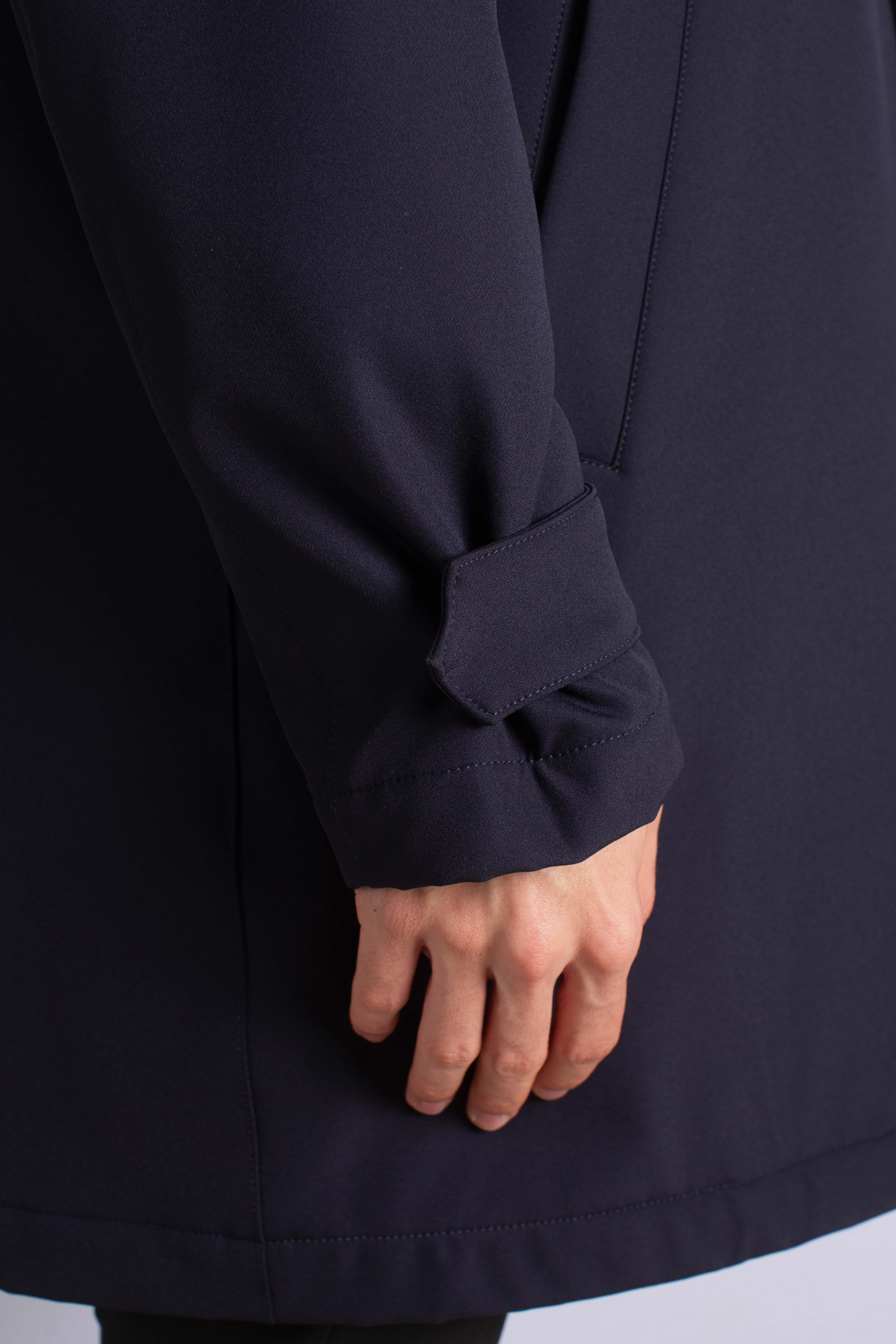 Morning Coat Travel in Jersey Stretch blu NAM6151037JXRFU807 FAY