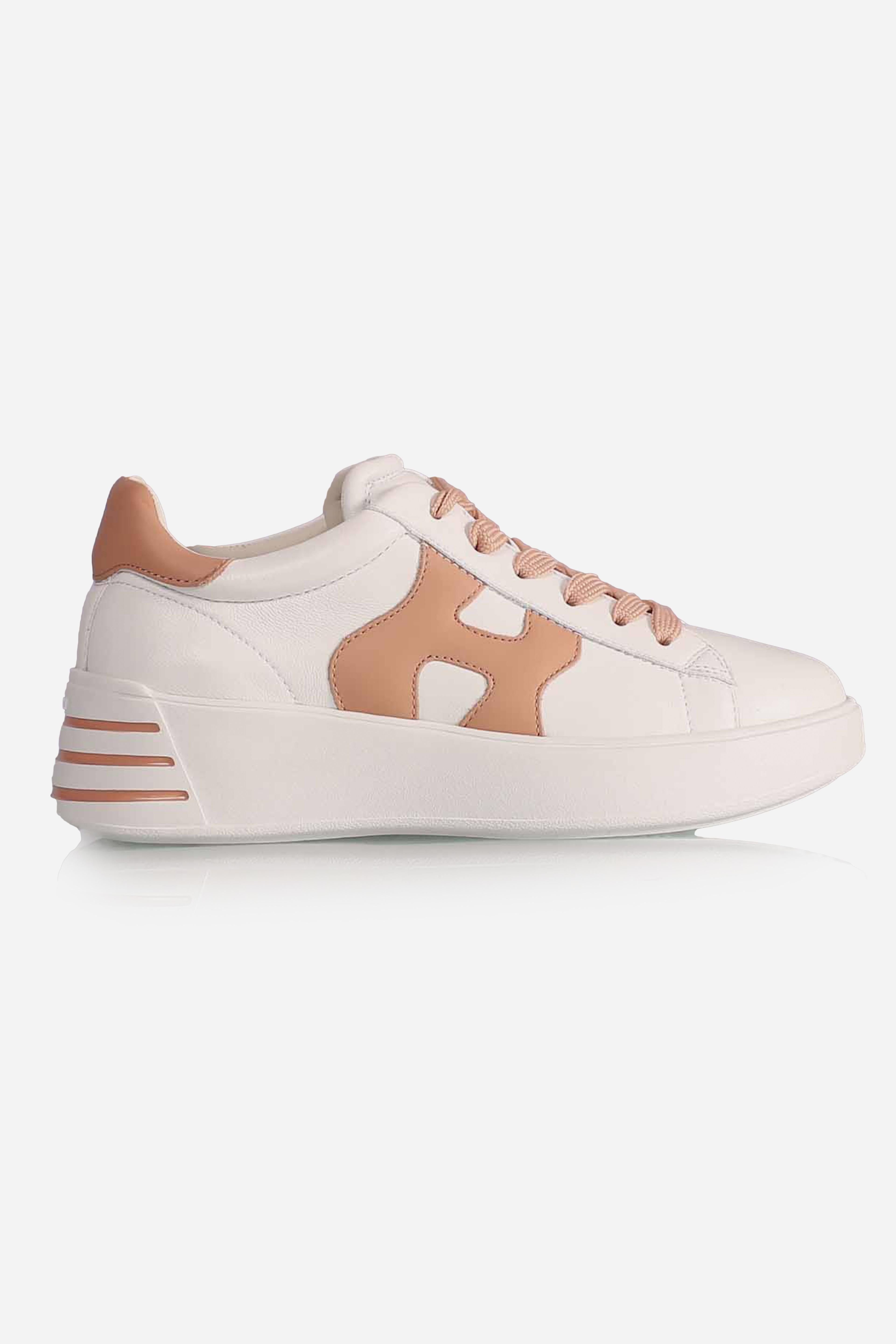 Sneakers Rebel Bianco Rosa HXW5640DN61UAI0MA7 HOGAN