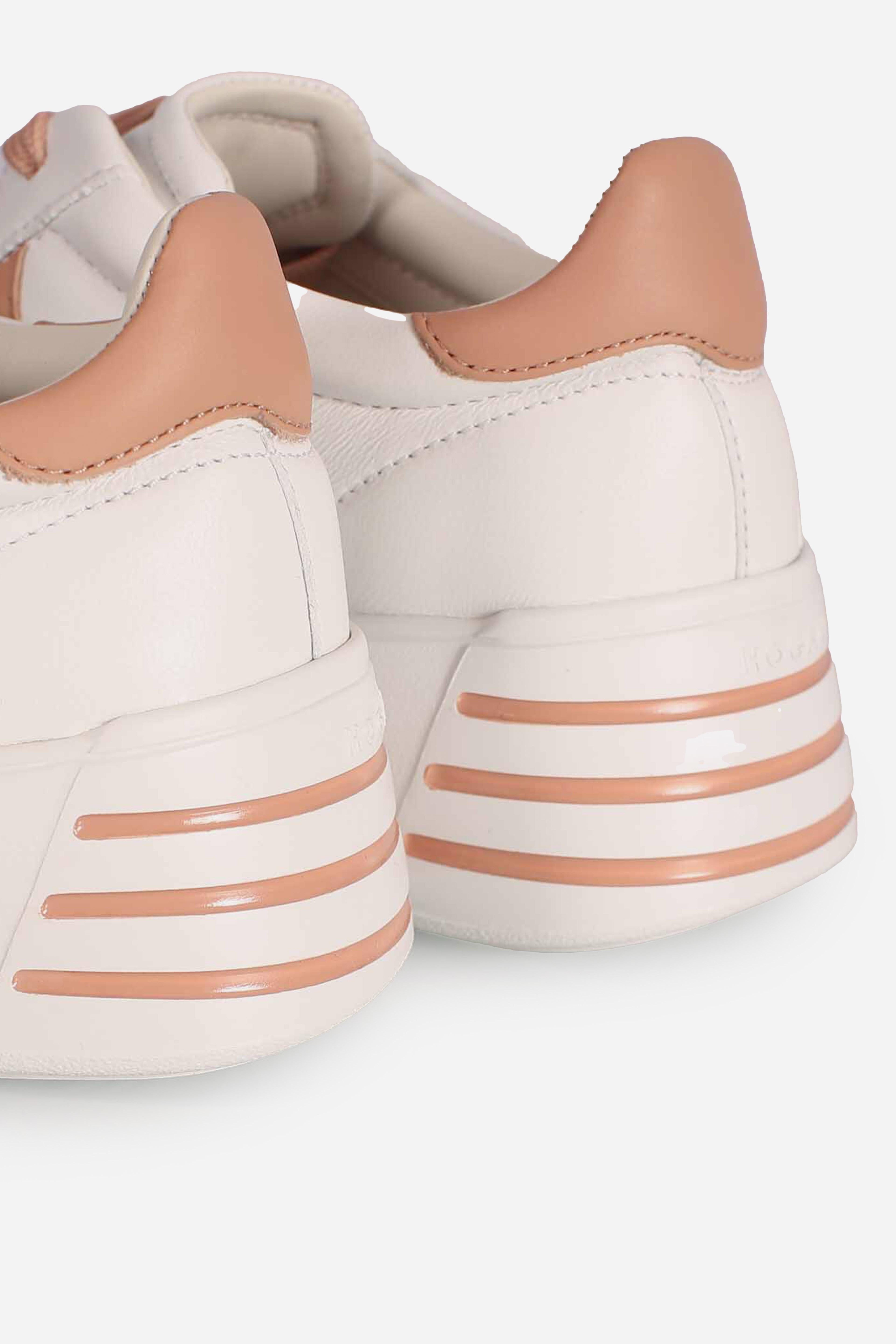 Sneakers Rebel Bianco Rosa HXW5640DN61UAI0MA7 HOGAN