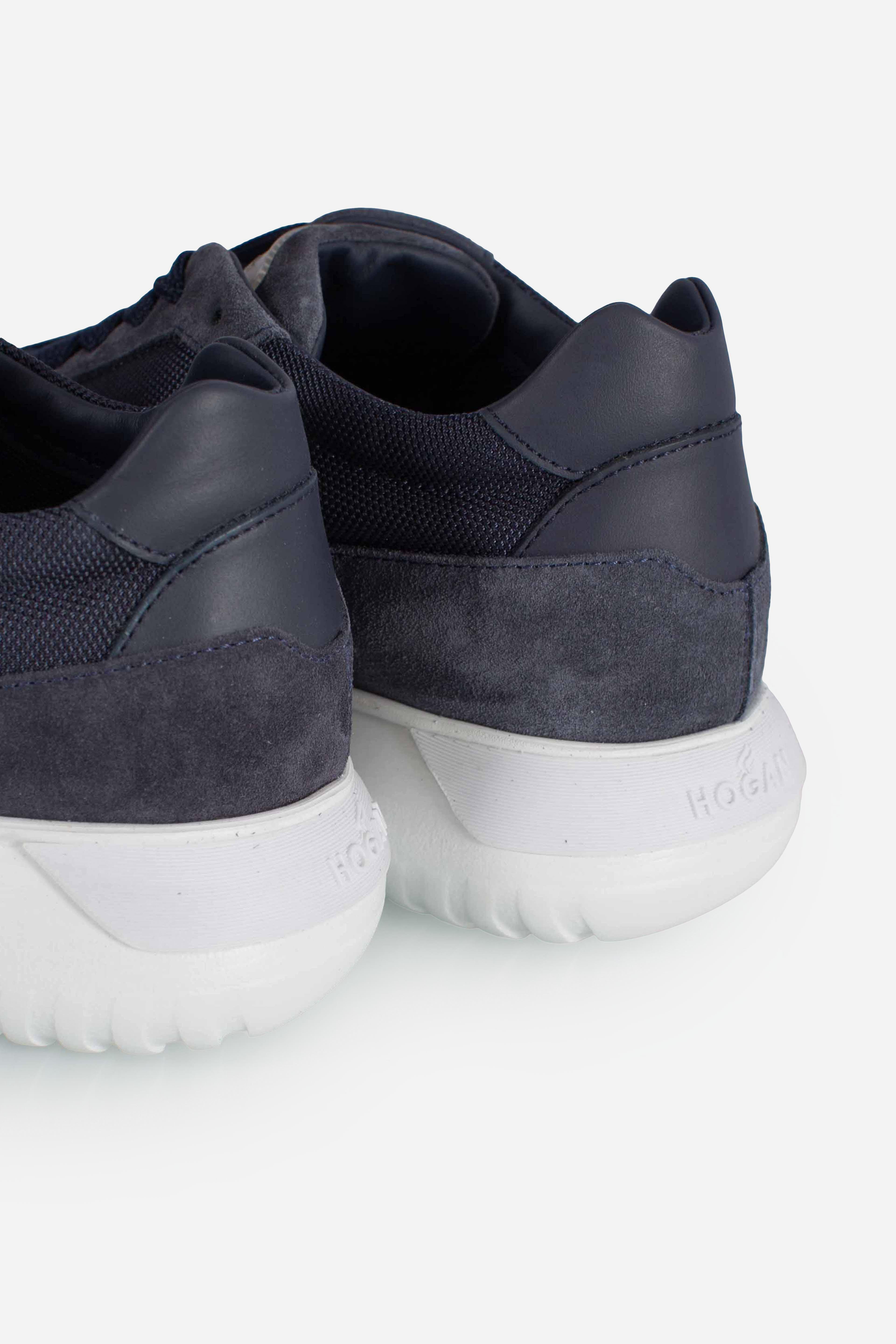 Sneakers Hogan Interactive³ Blu Argento HXM3710EG30UO72A22 HOGAN