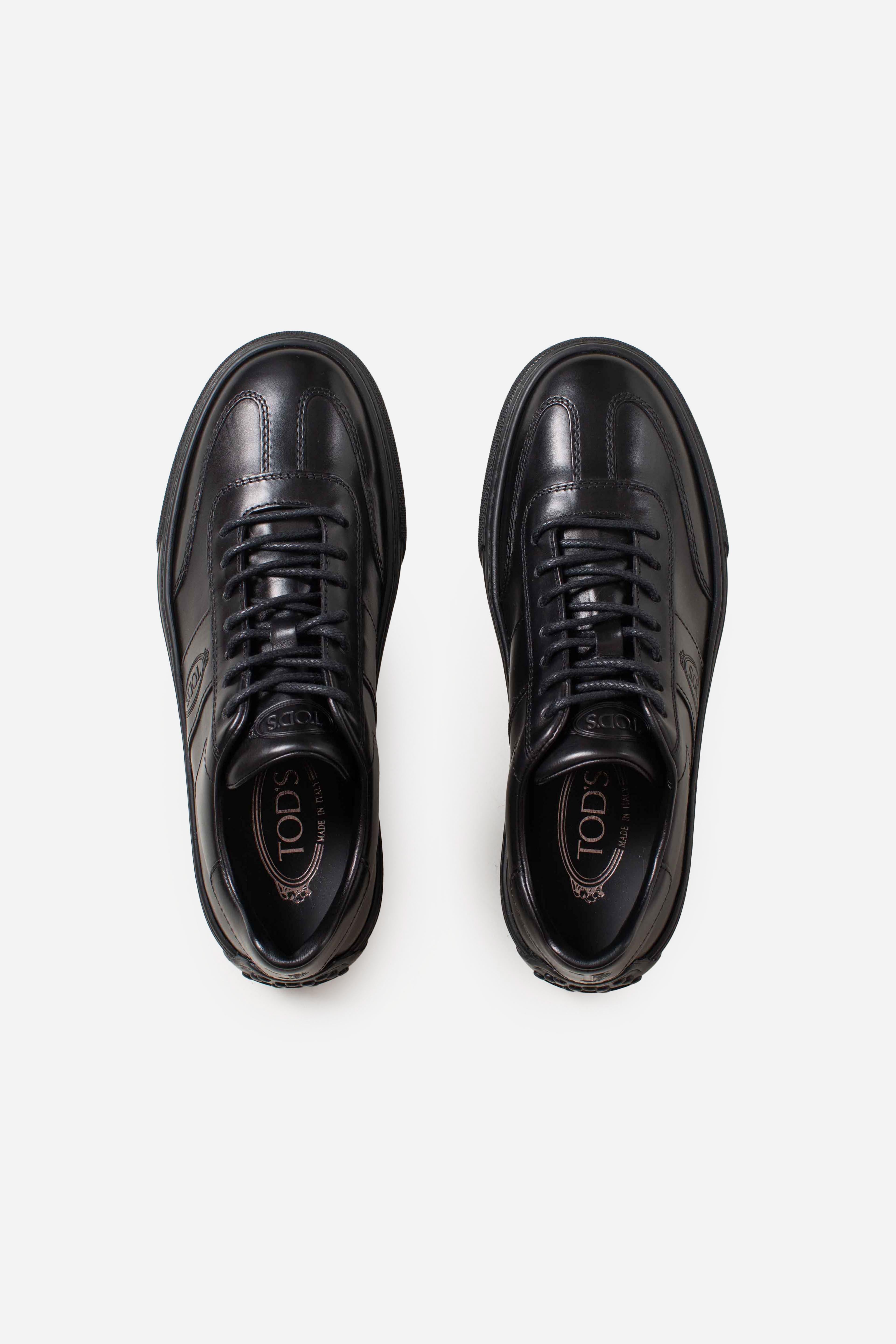 Sneakers in Pelle blu scuro XXM03E0GC50S96U802 TOD'S