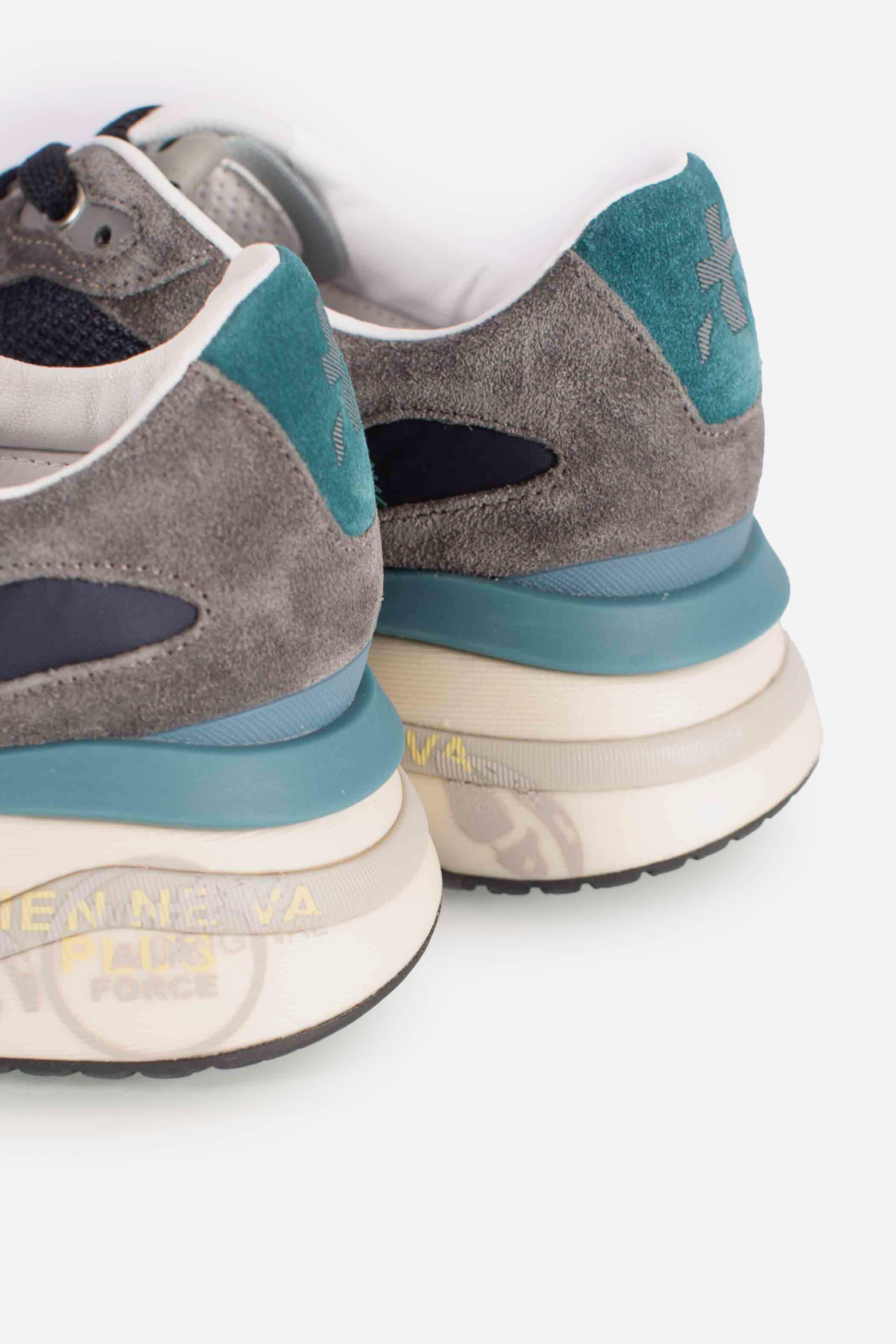 sneakers MOERUN 7772 grey blue MOERUN7772 PREMIATA