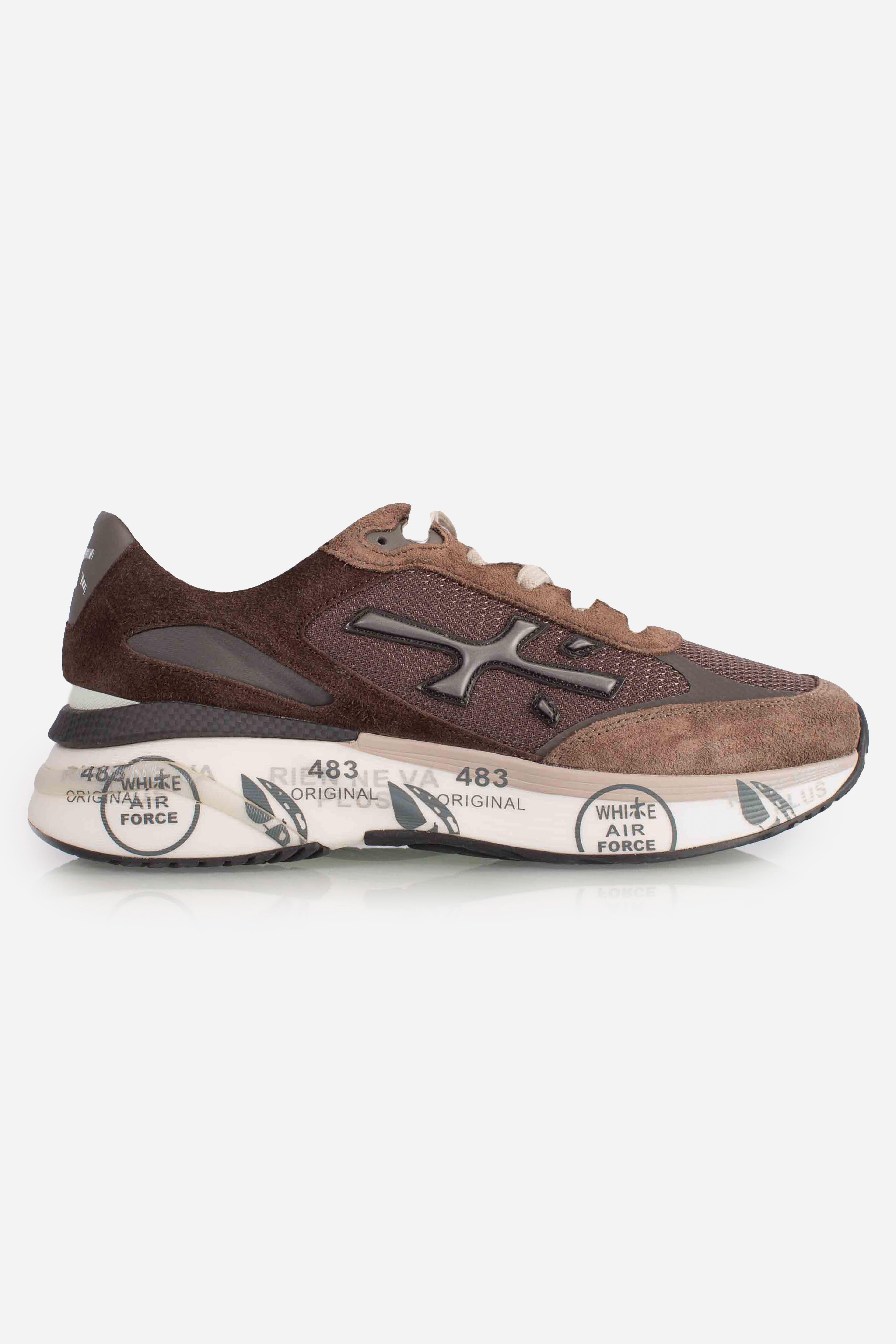 Sneakers MOERUN 6446 dark grey brown MOERUN6446 PREMIATA