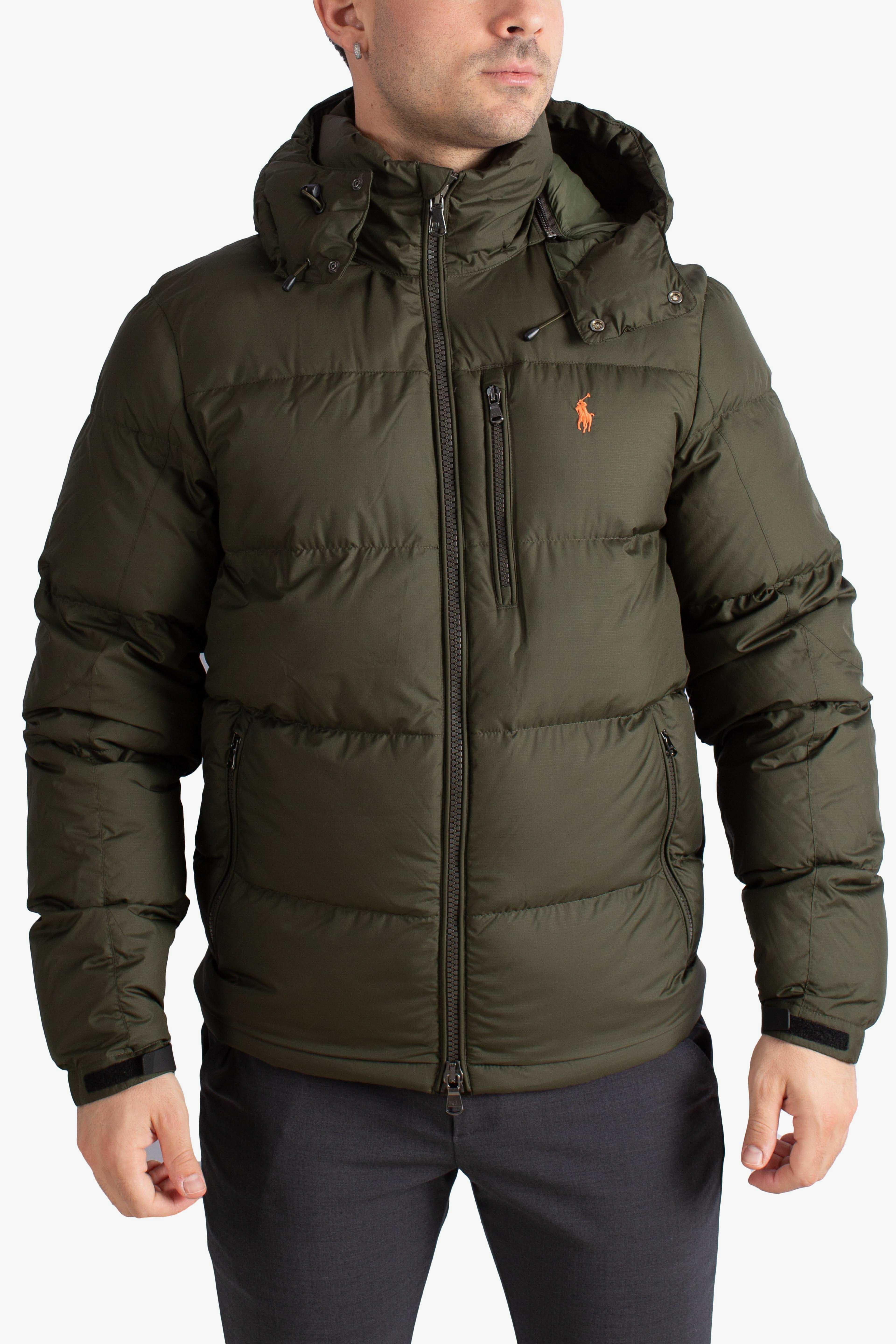 Giubbotto piumino Gorham green 710968278002 POLO RALPH LAUREN