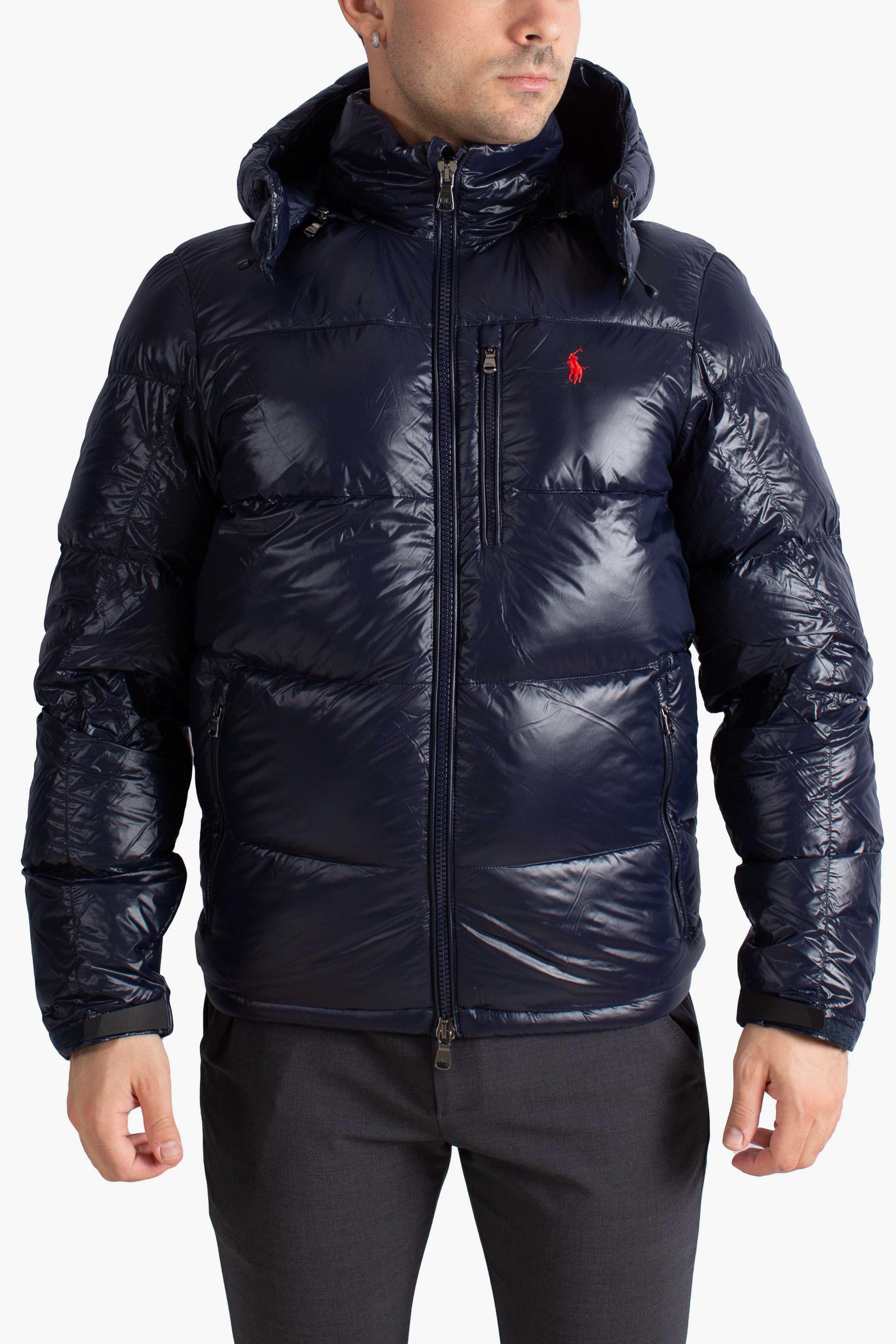 Giubbotto piumino Gorham navy 710968281002 POLO RALPH LAUREN