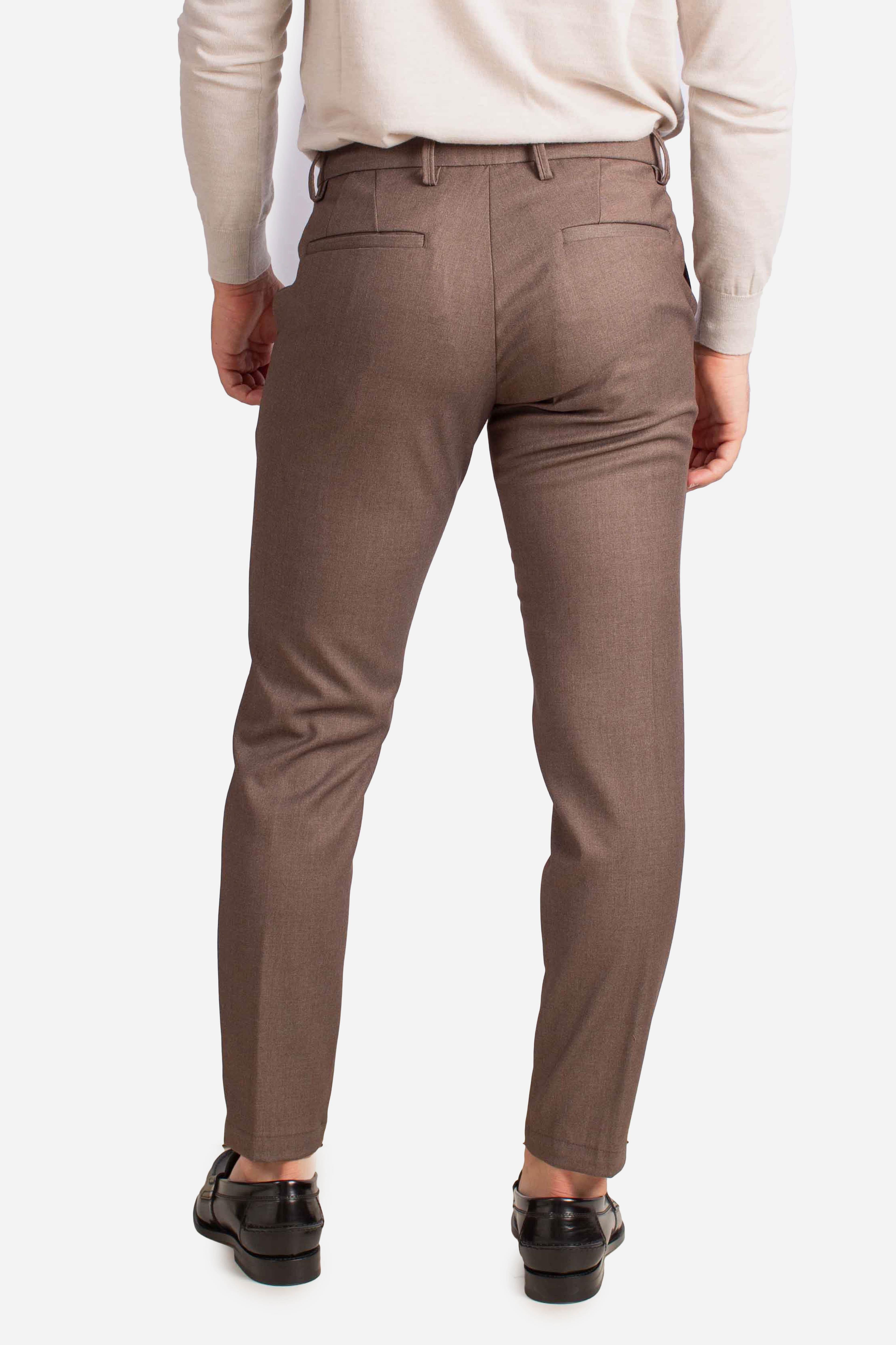 Pantalone nocciola chiaro NAPOLI126006CASHA ERNYS