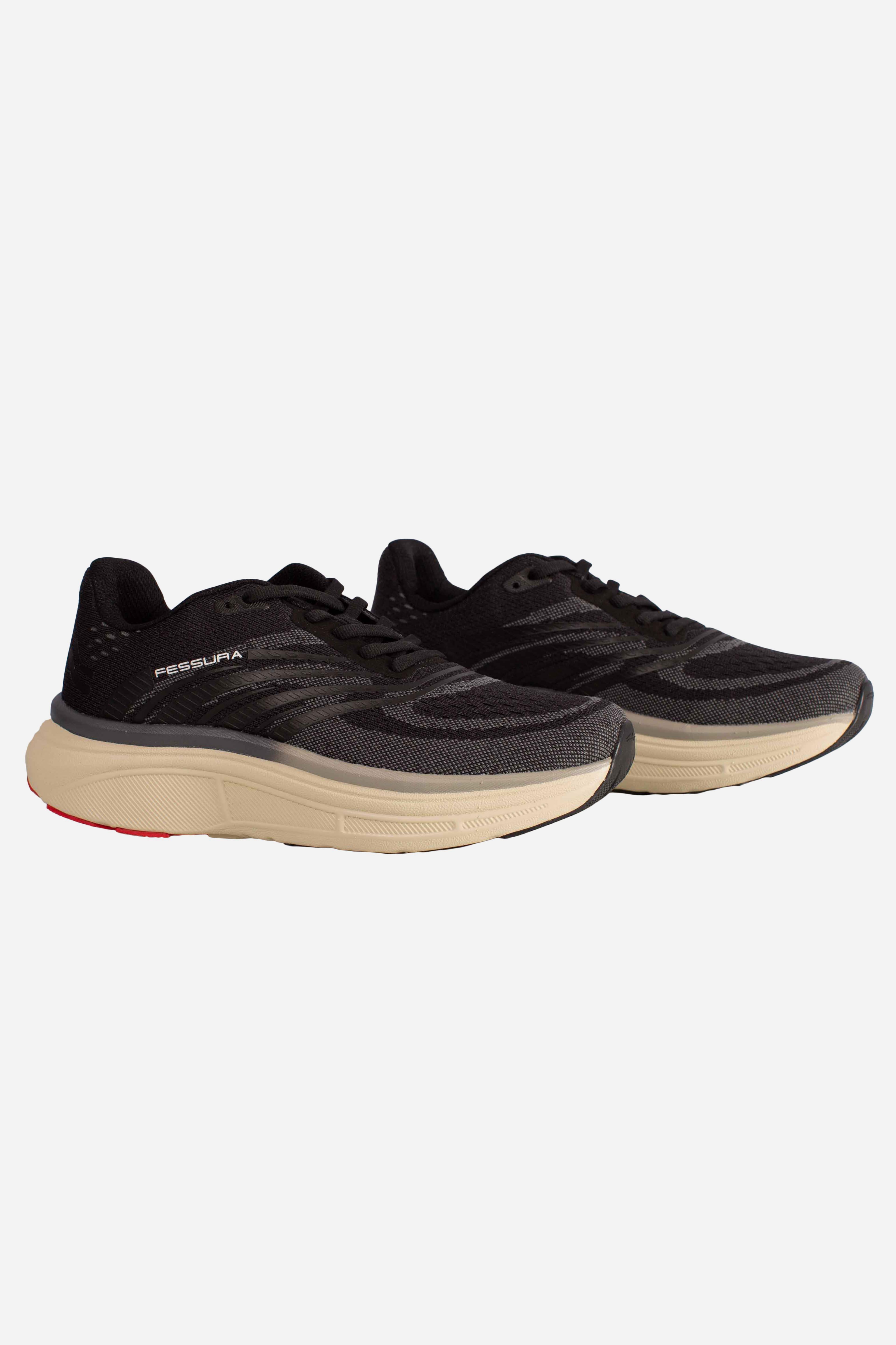sneakers SPEED 01 black SPEED0101 FESSURA