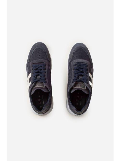 Sneakers Hogan Interactive³ Blu Argento HXM3710EG30UO72A22 HOGAN