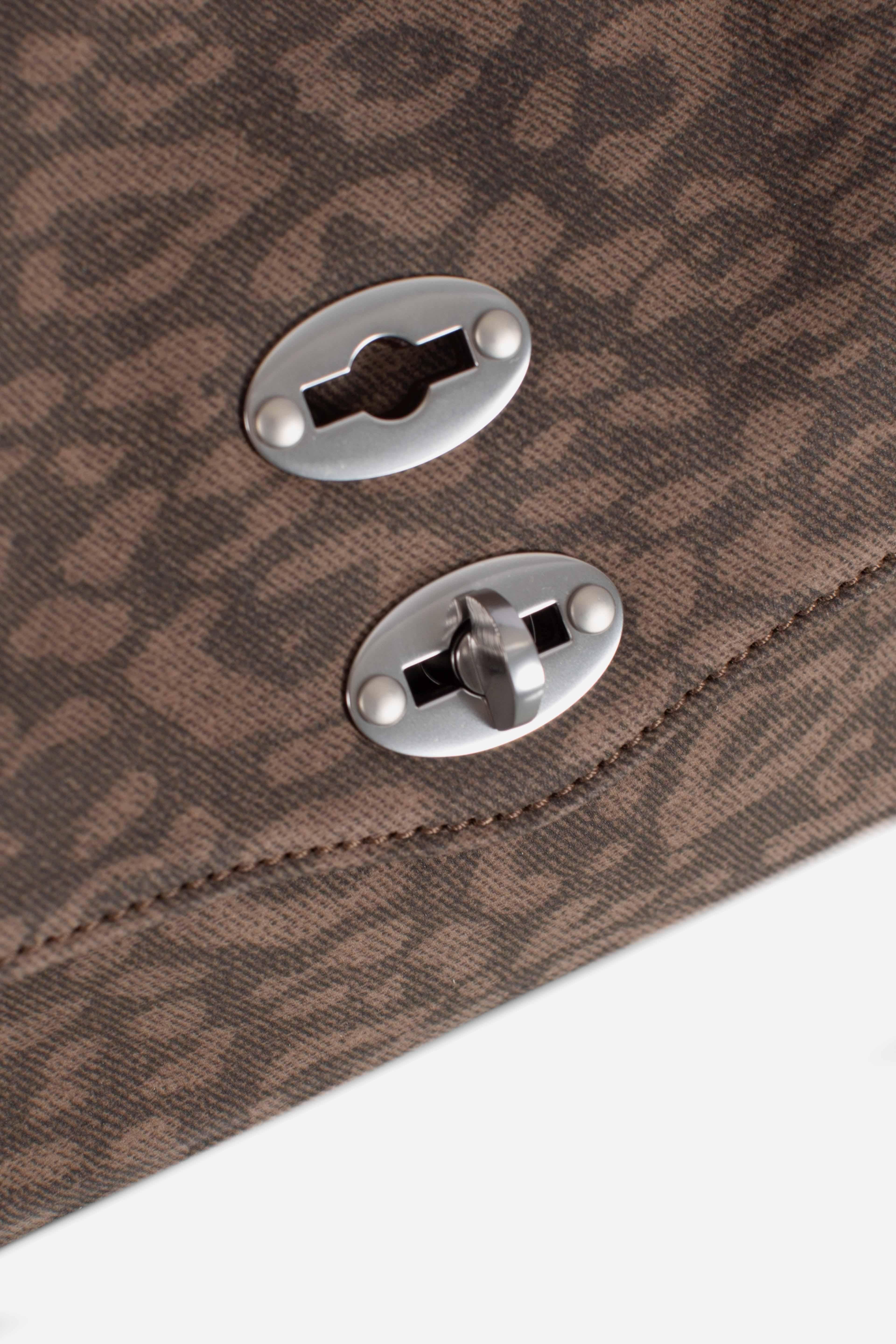 Borsa Postina Baby Heritage Leopard Marrone 0680102110000BZ0237 ZANELLATO