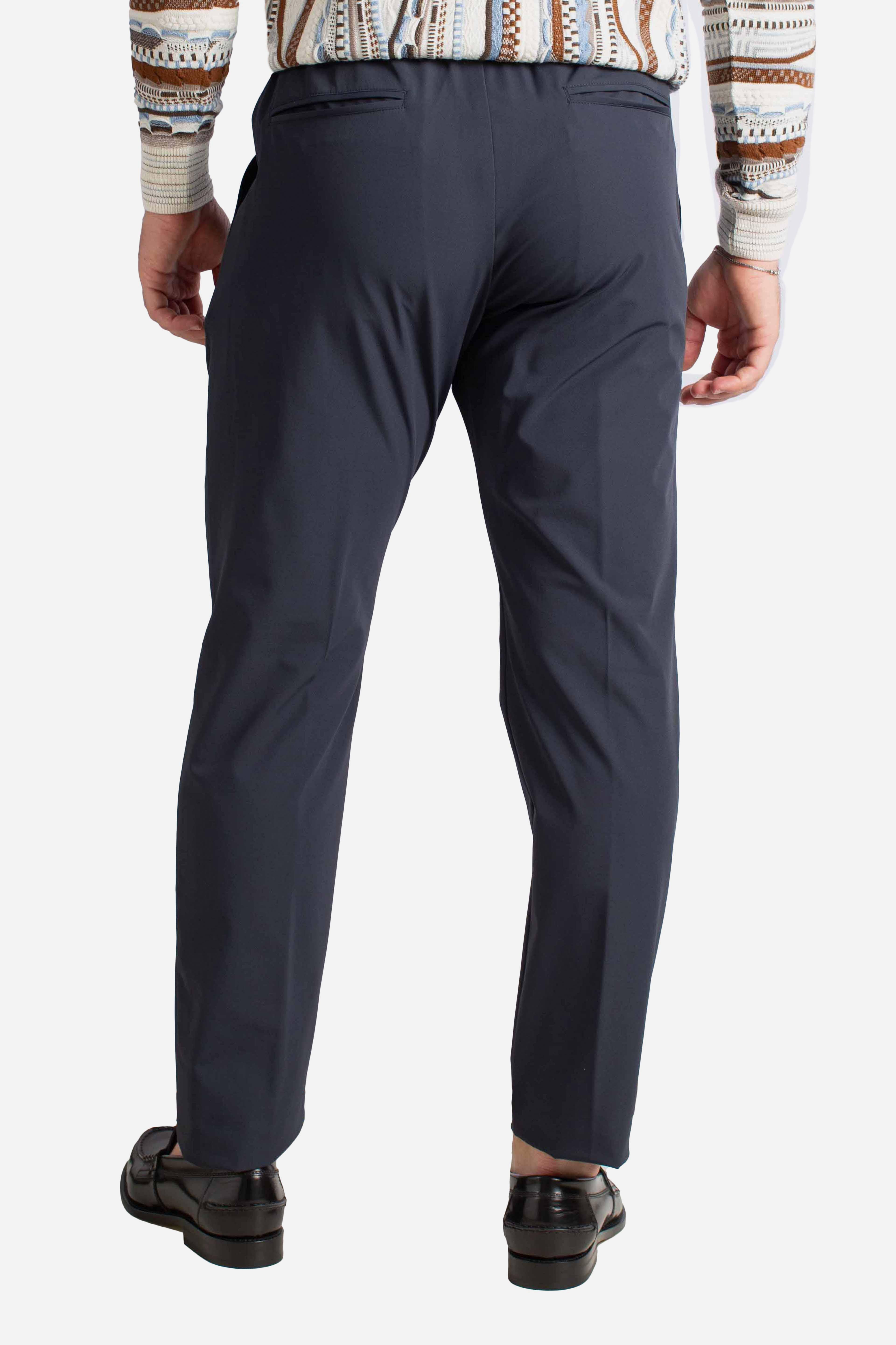 PANTALONI IN LIGHT COMFORT STRETCH WOVEN blu PT000155U12773S9201 HERNO
