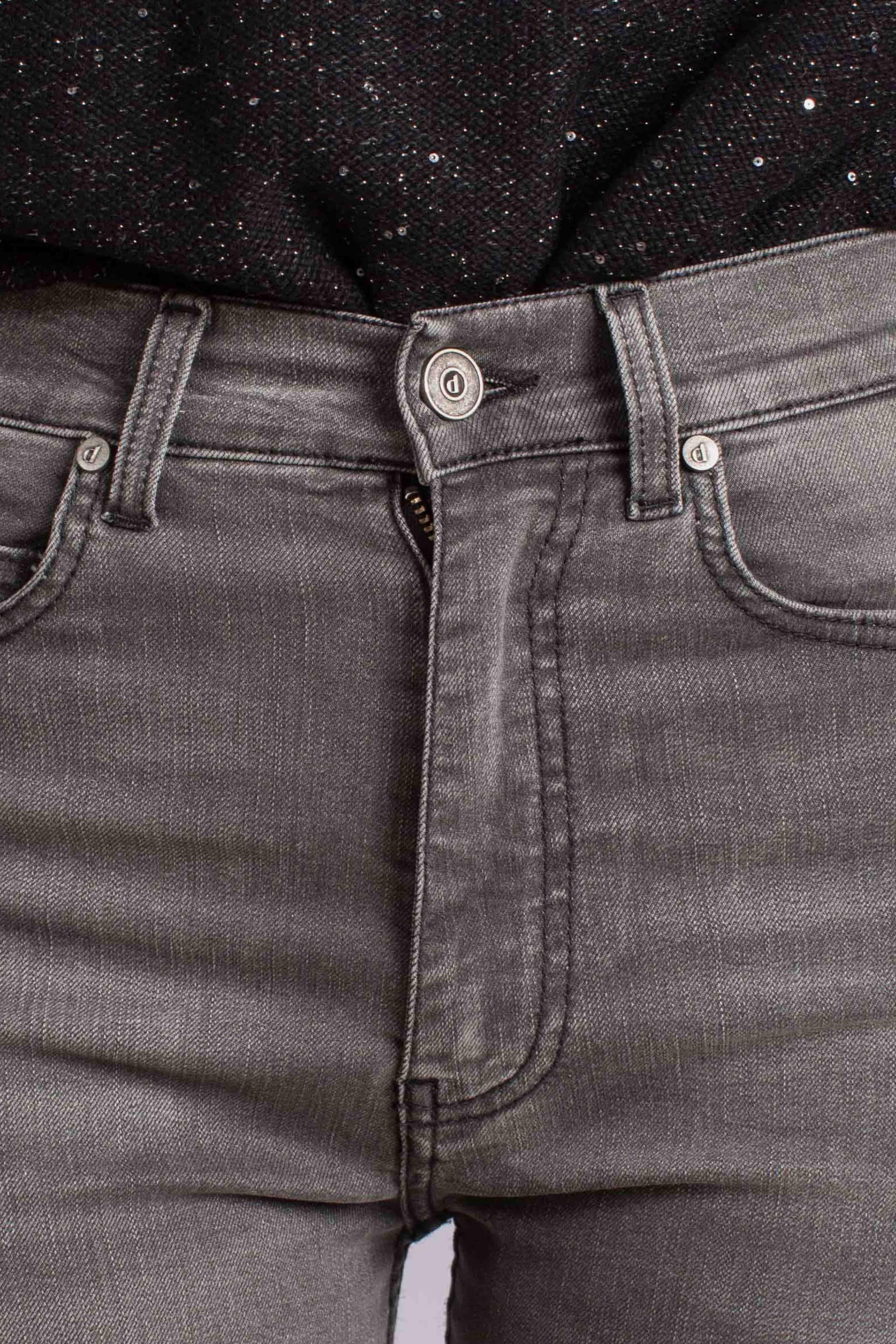 Pantalone flare grigio P925Y028A1906 DIXIE