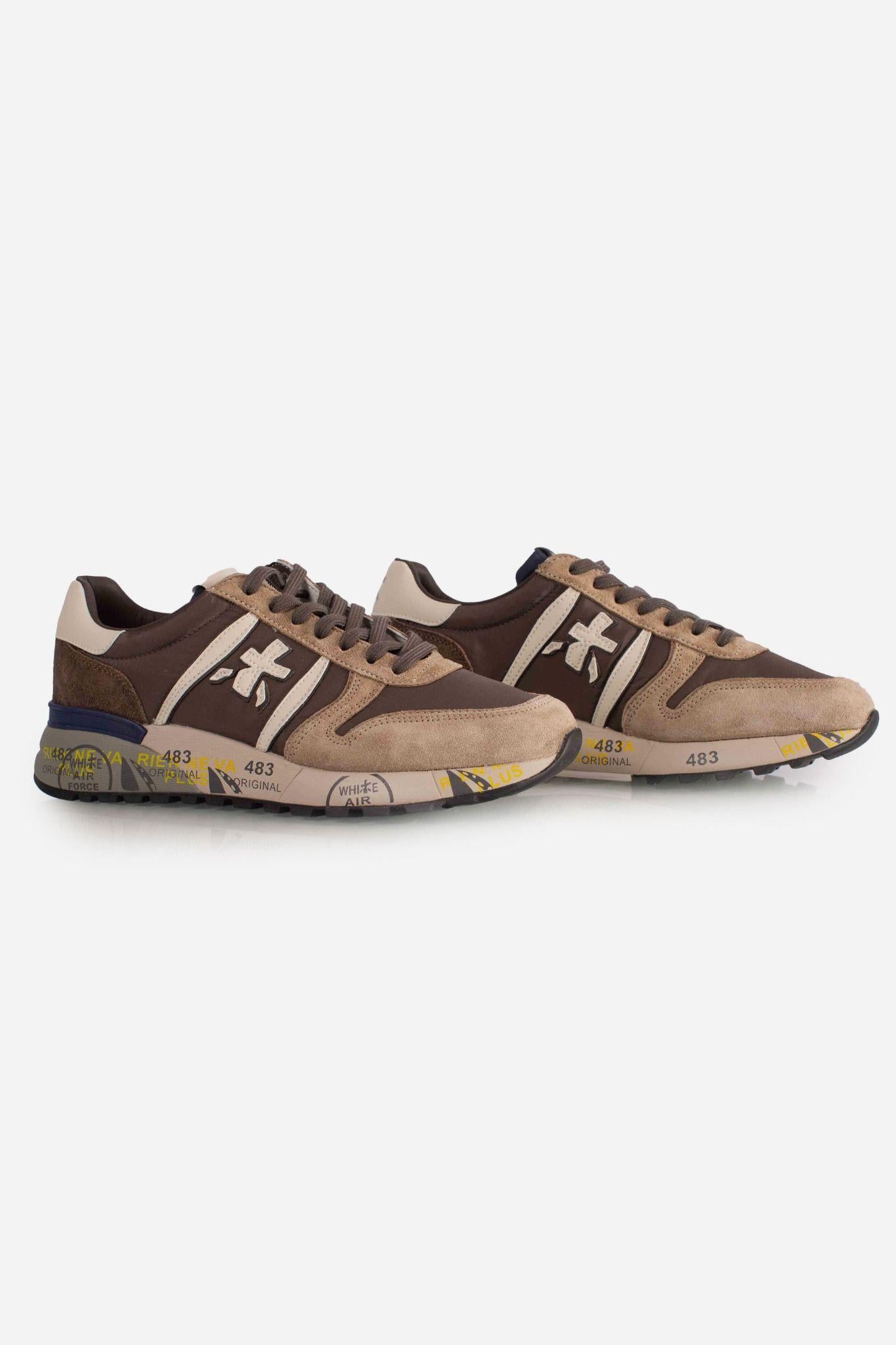 sneakers LANDER 7704 Taupe brown LANDER7704 PREMIATA