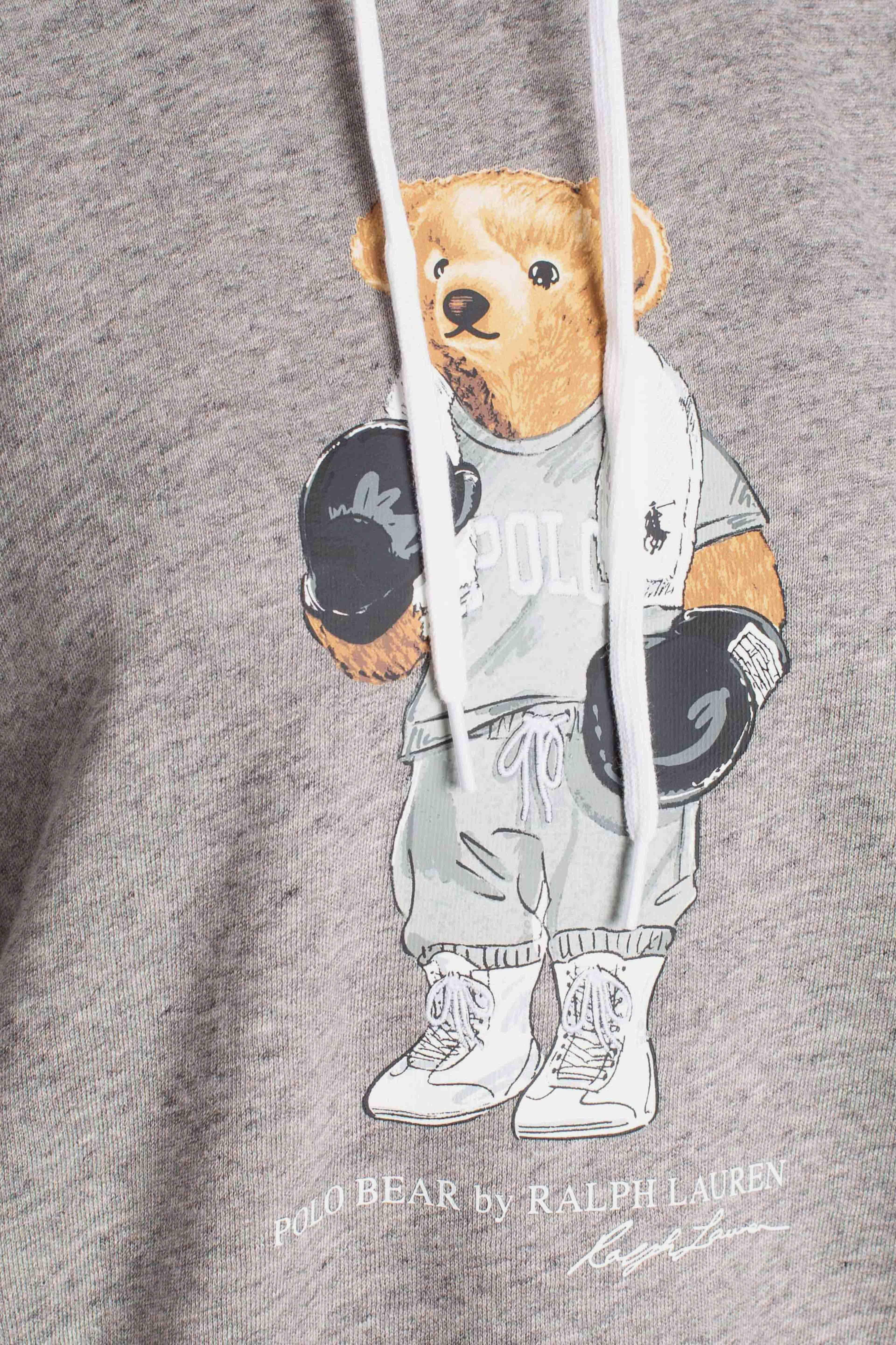 Felpa con cappuccio Polo Bear grey heather 211971713001 POLO RALPH LAUREN