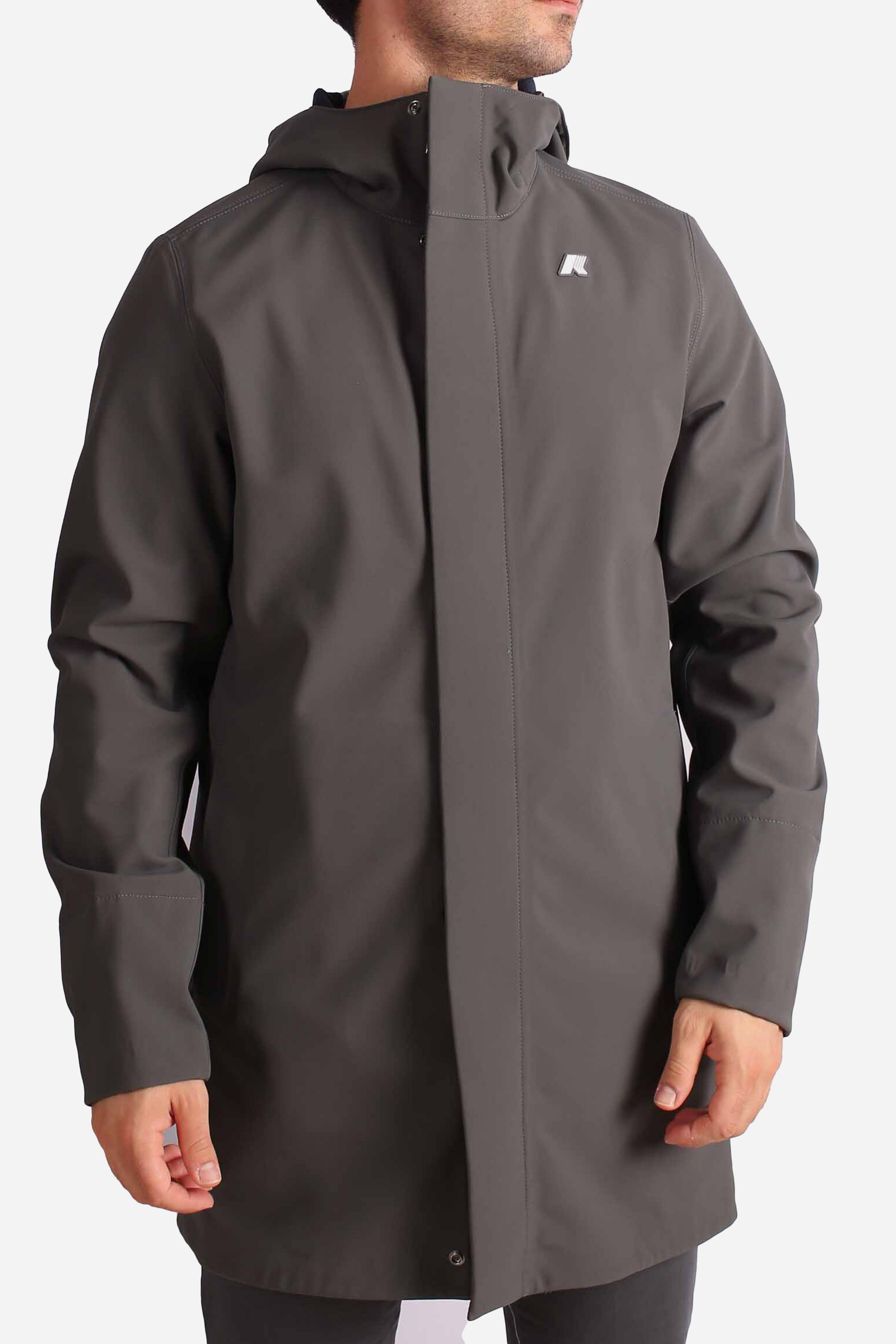 Giacca media Marlyn Bonded Grey shadow dk - blue depth K7126UWBCI K-WAY