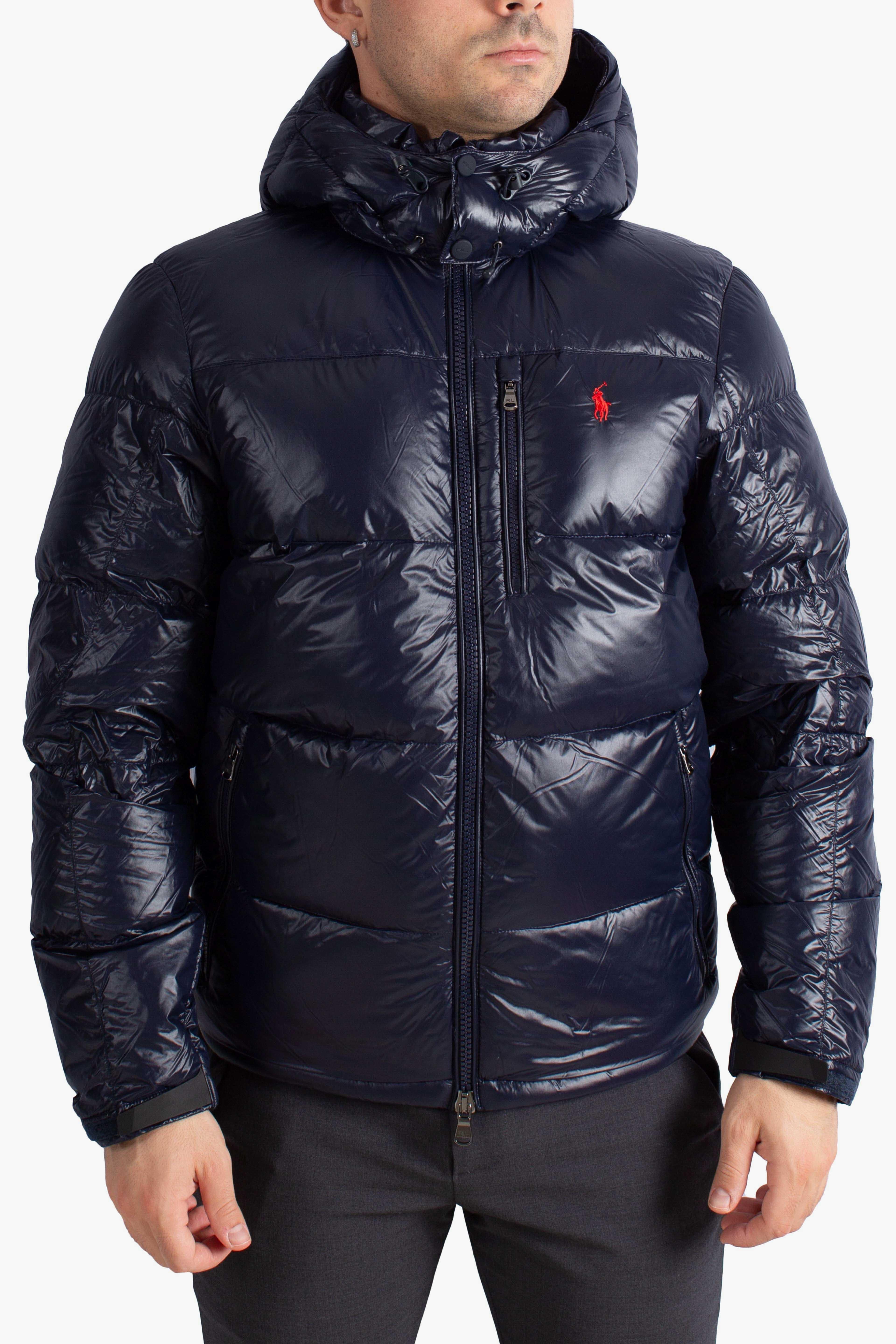 Giubbotto piumino Gorham navy 710968281002 POLO RALPH LAUREN