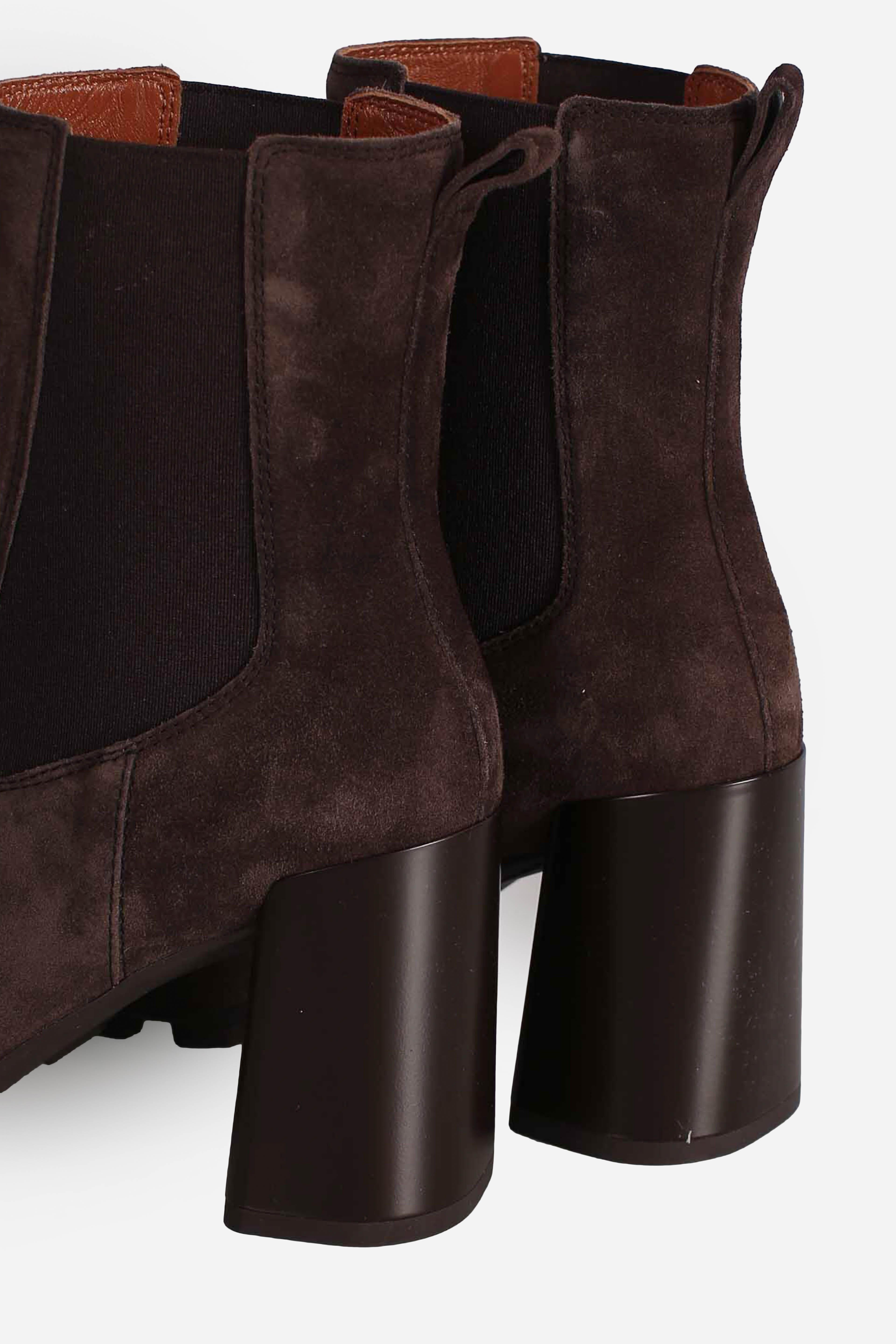 Stivaletto Chelsea Boots Hogan H695 Moro HXW6950FW30BYES808 HOGAN