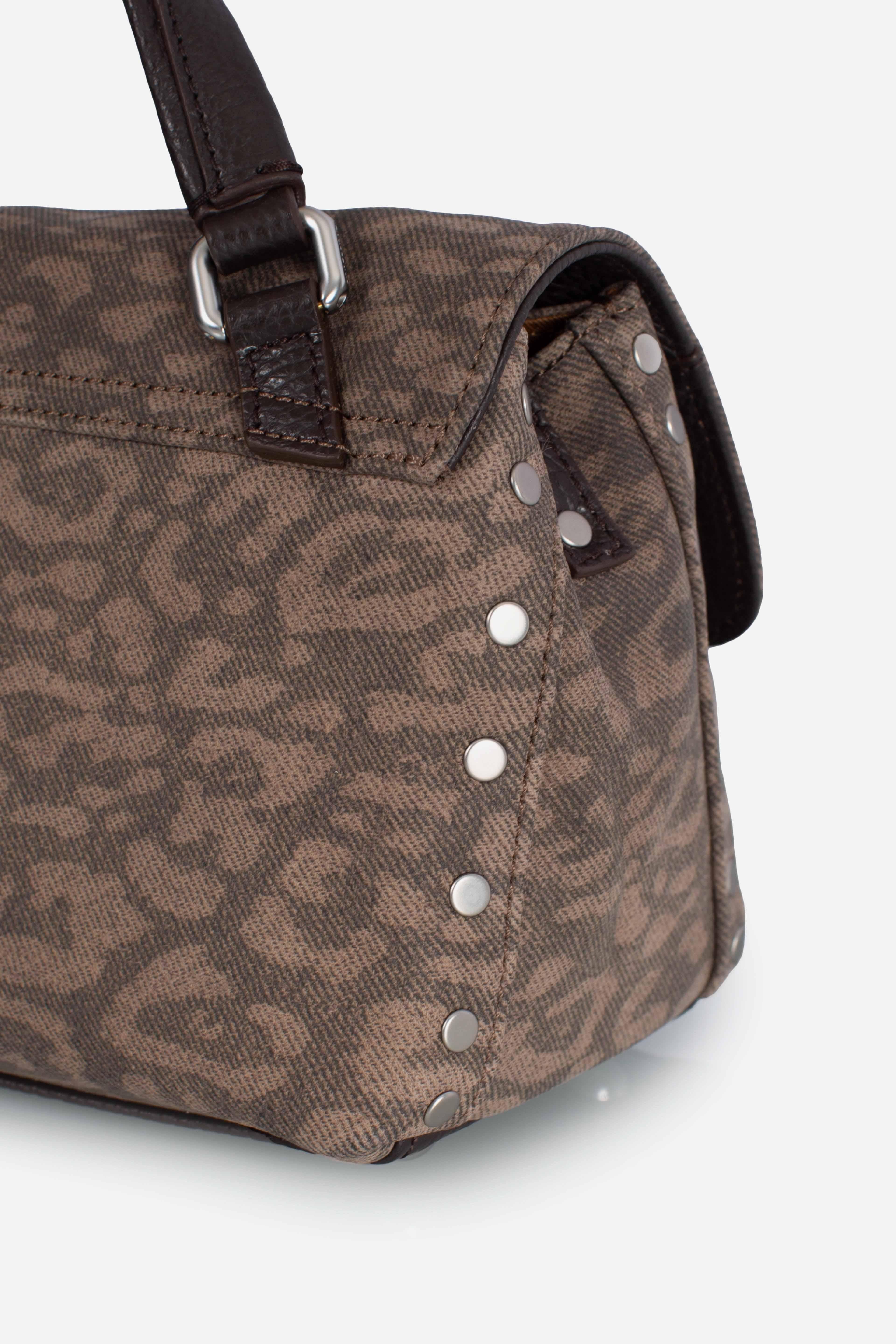 Borsa Postina Baby Heritage Leopard Marrone 0680102110000BZ0237 ZANELLATO