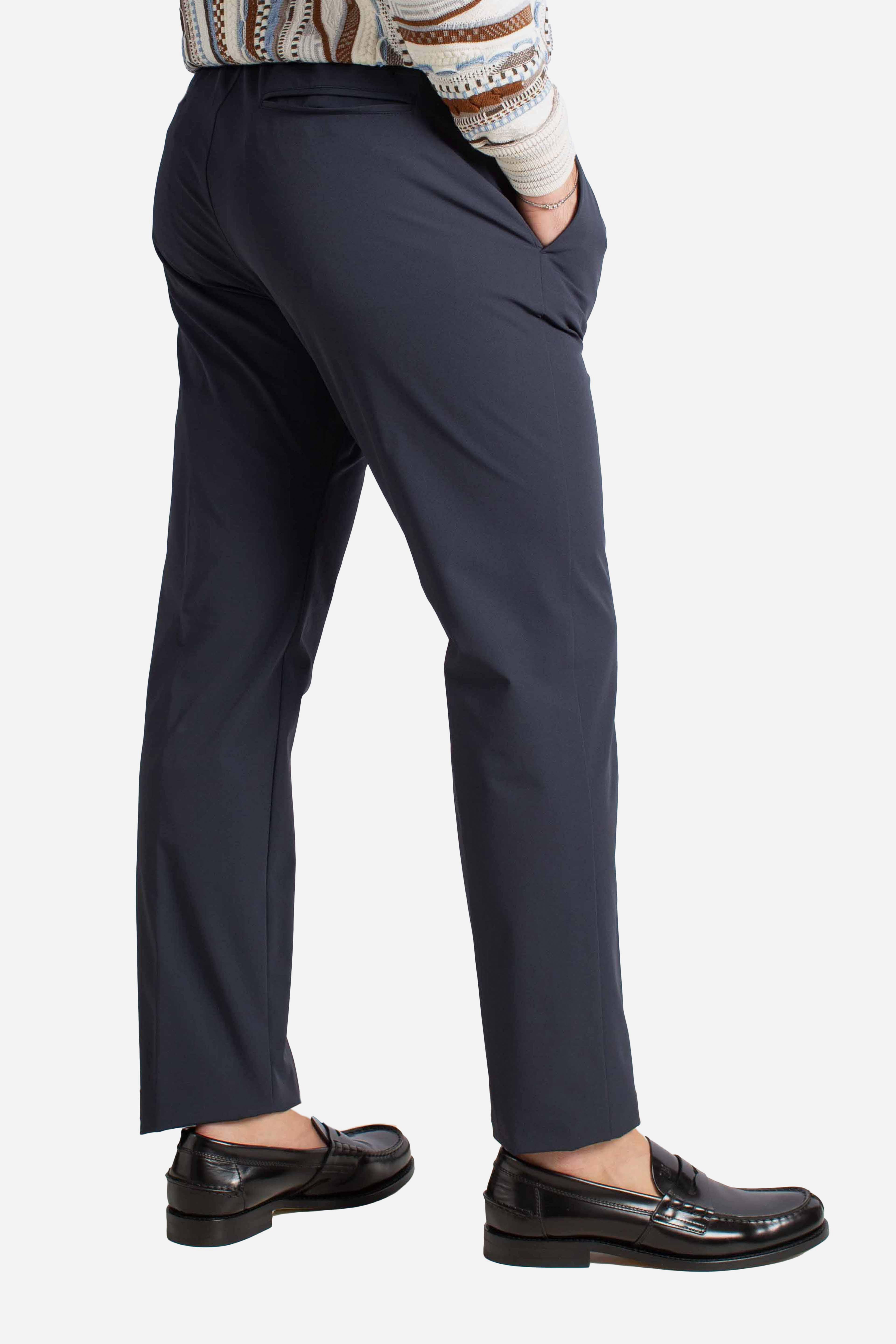 PANTALONI IN LIGHT COMFORT STRETCH WOVEN blu PT000155U12773S9201 HERNO