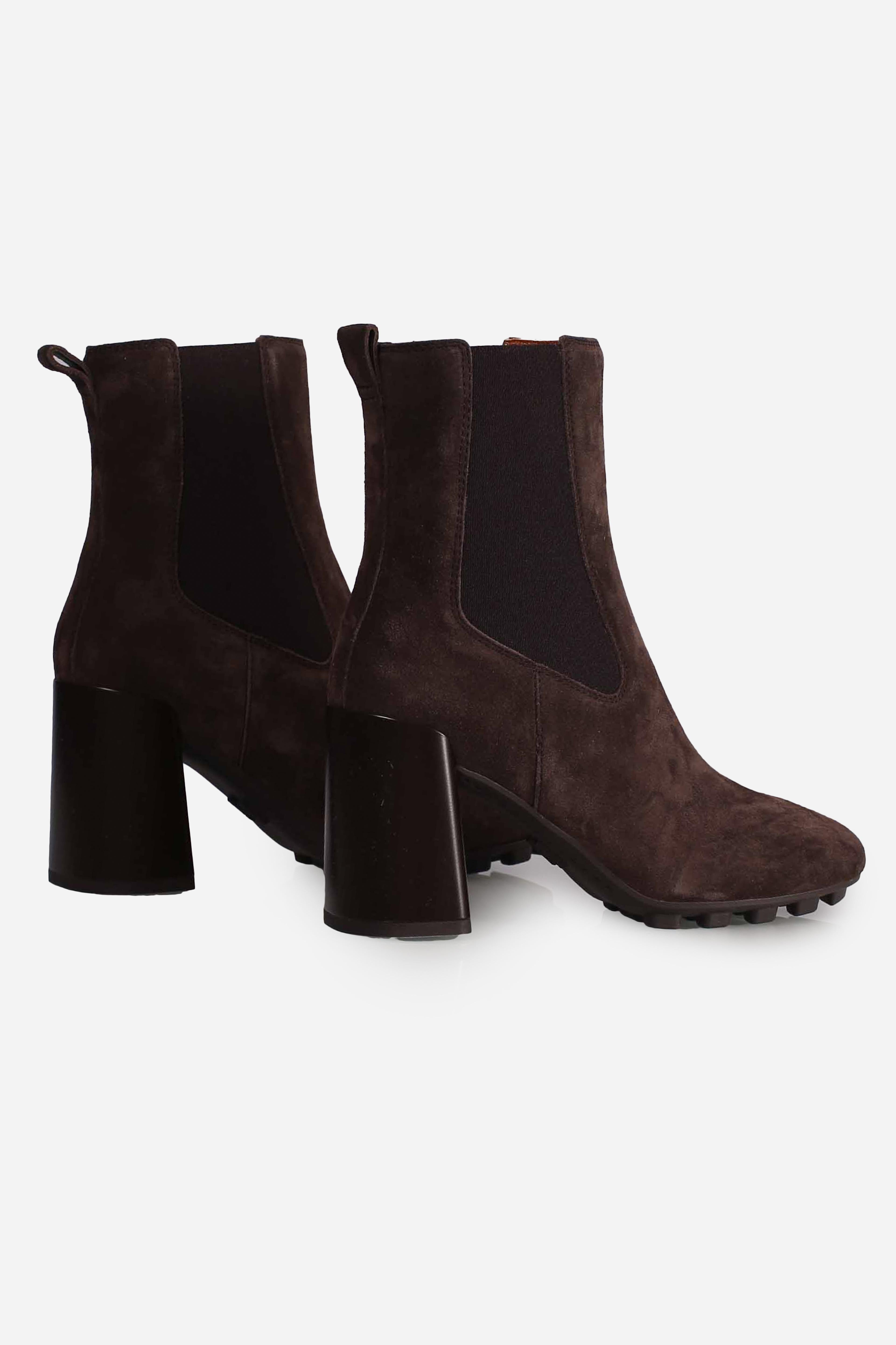 Stivaletto Chelsea Boots Hogan H695 Moro HXW6950FW30BYES808 HOGAN