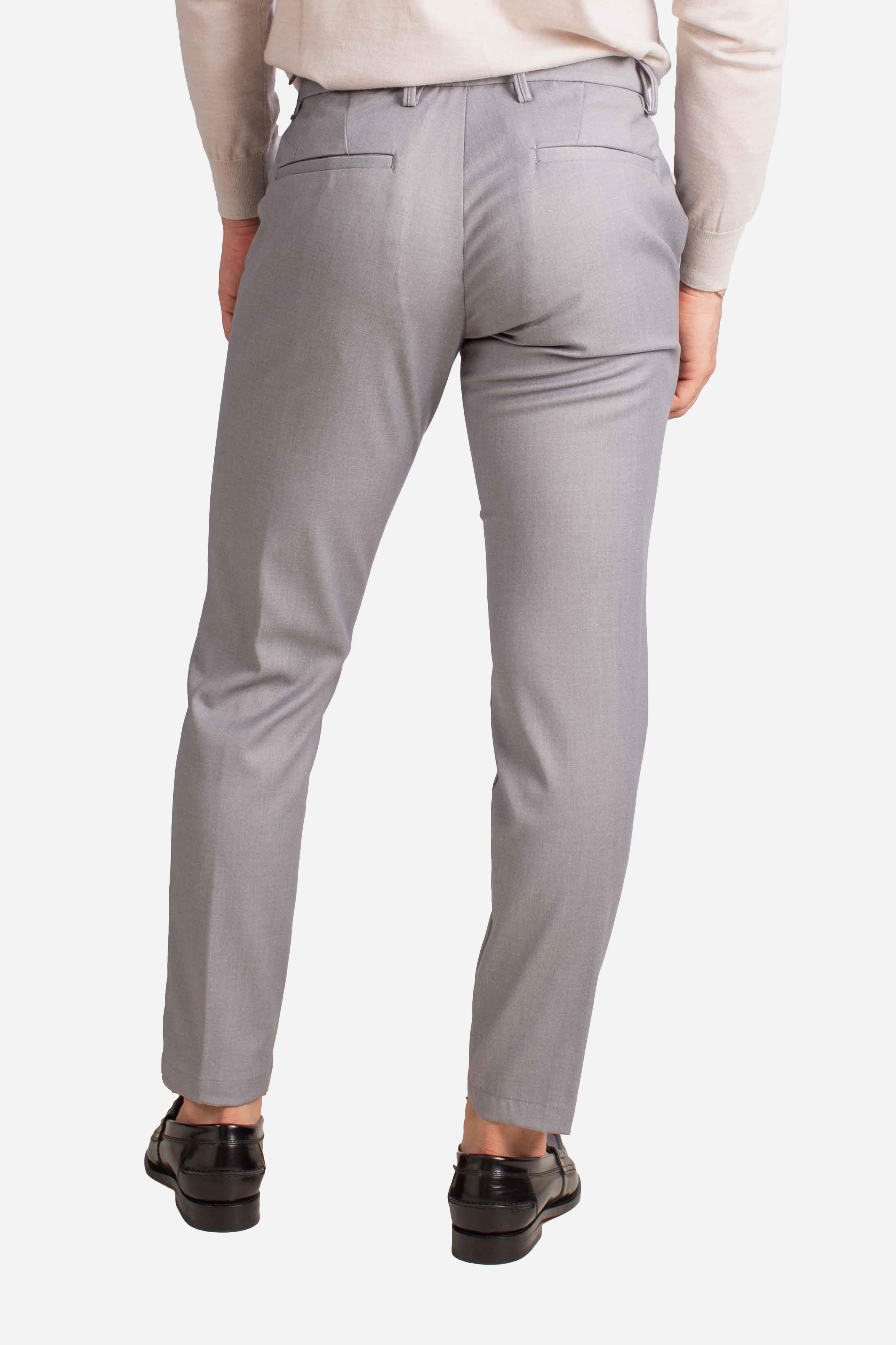 Pantalone grigio chiaro NAPOLI126006GRIGIO CHIARO ERNYS