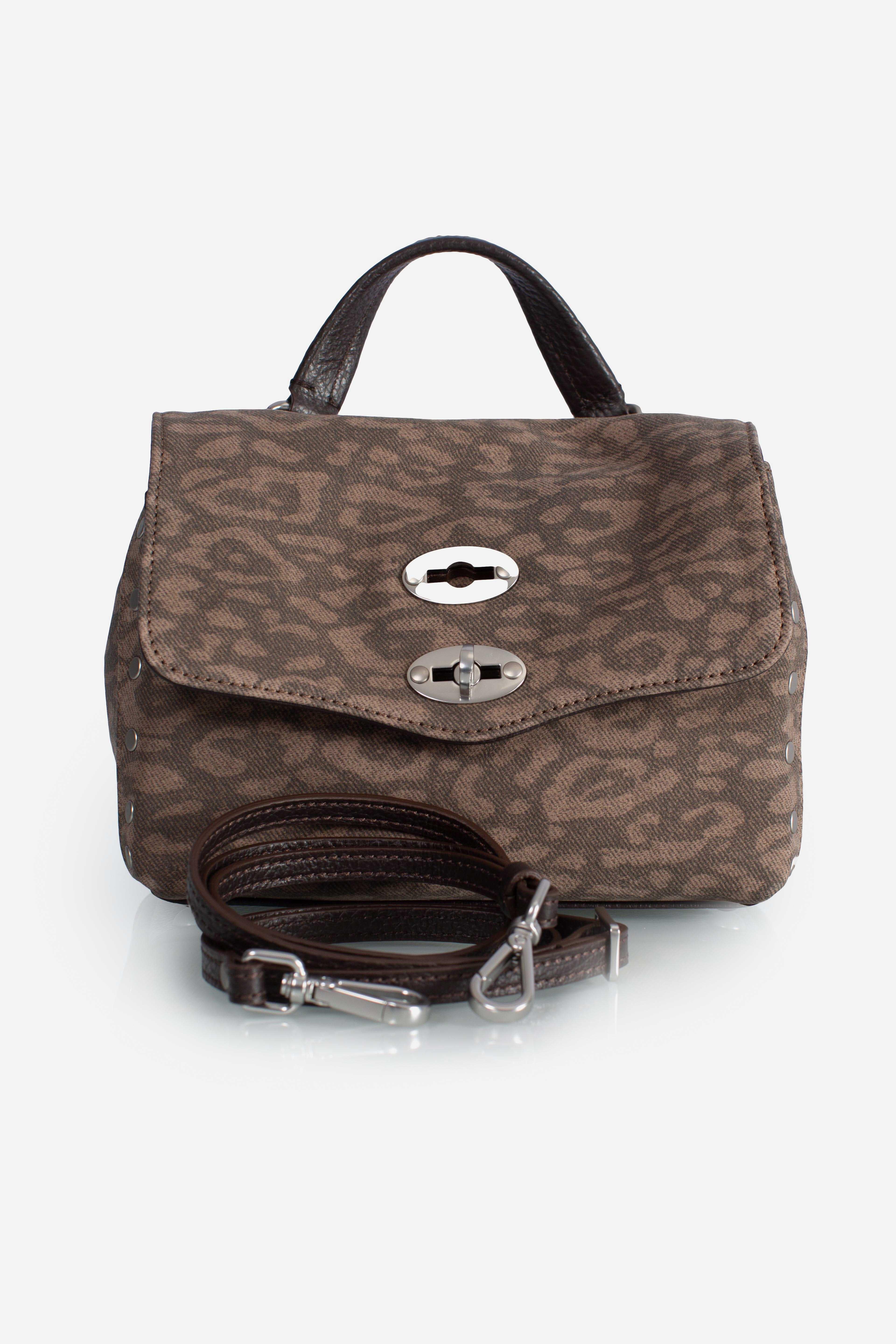 Borsa Postina Baby Heritage Leopard Marrone 0680102110000BZ0237 ZANELLATO