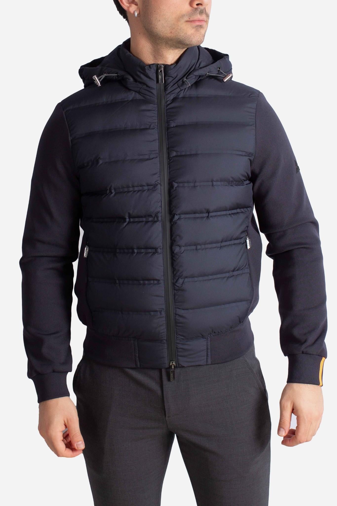 Giubbino Felpa techno sartorialist blu HE9440071BLUE HESKIMO