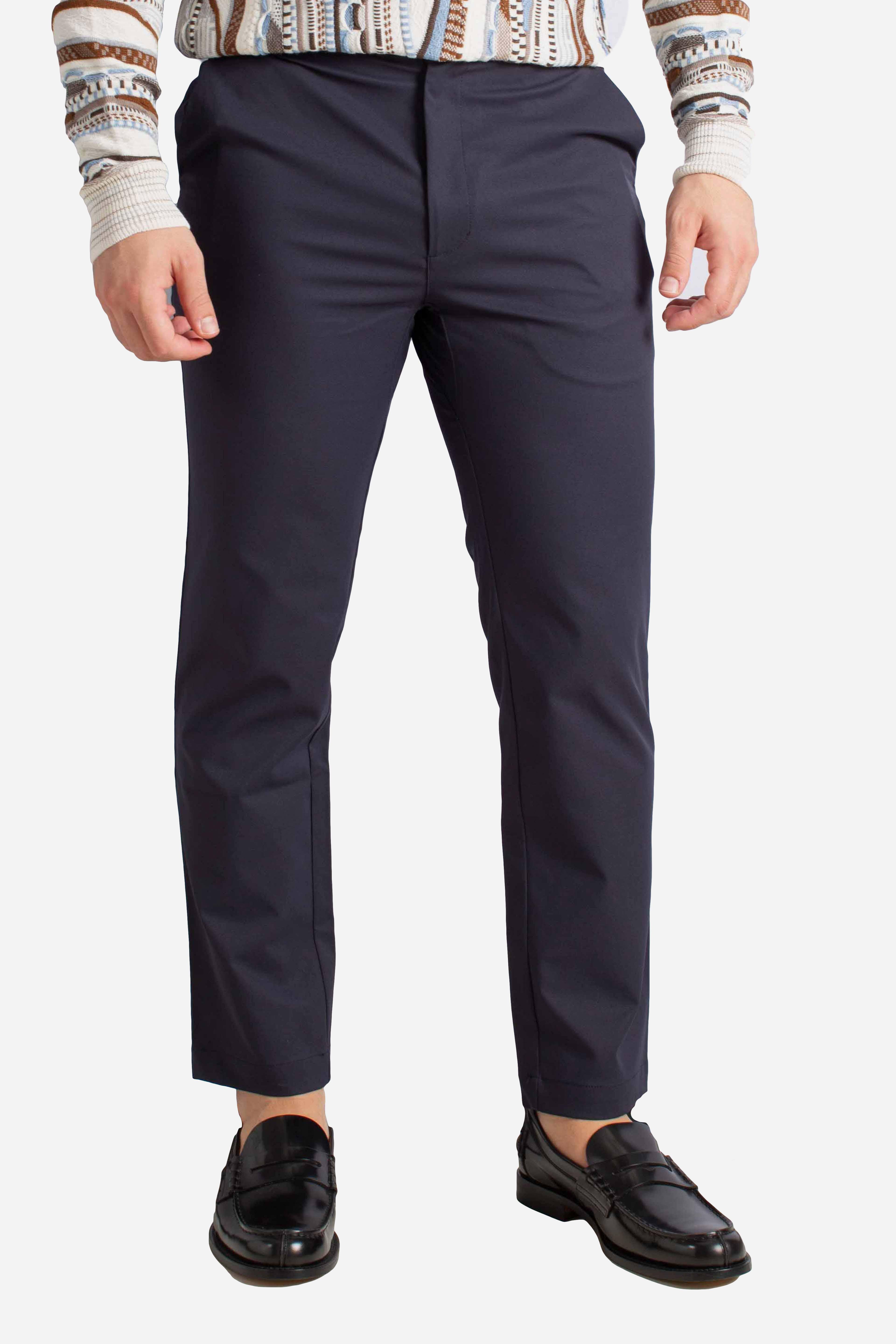 Pantalone Elia Twill Peach blue depth K3123LWK89 K-WAY