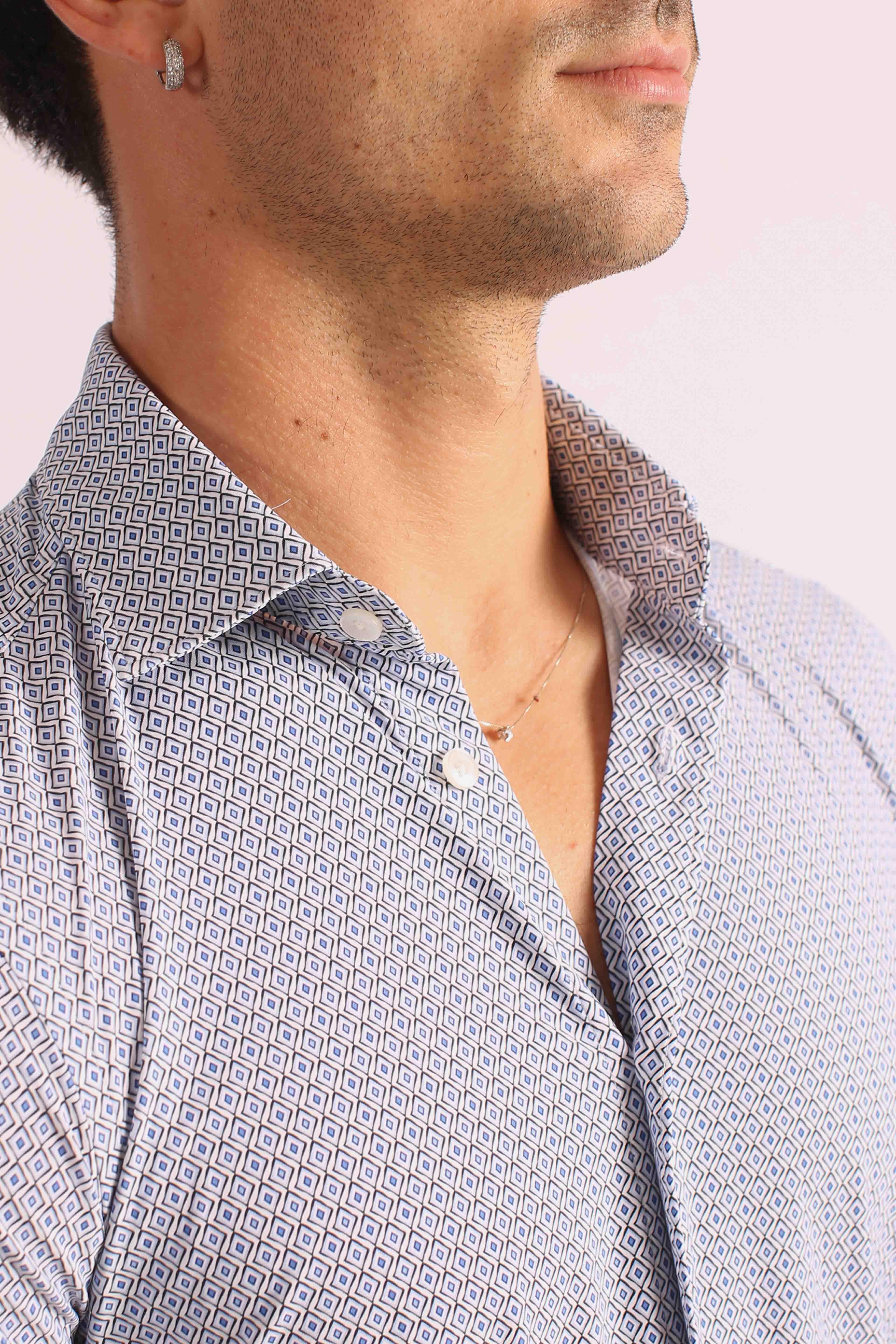 Camicia tecnica bluette AR26WT22CANEP93 202 BLUETTE ARCHIVIUM