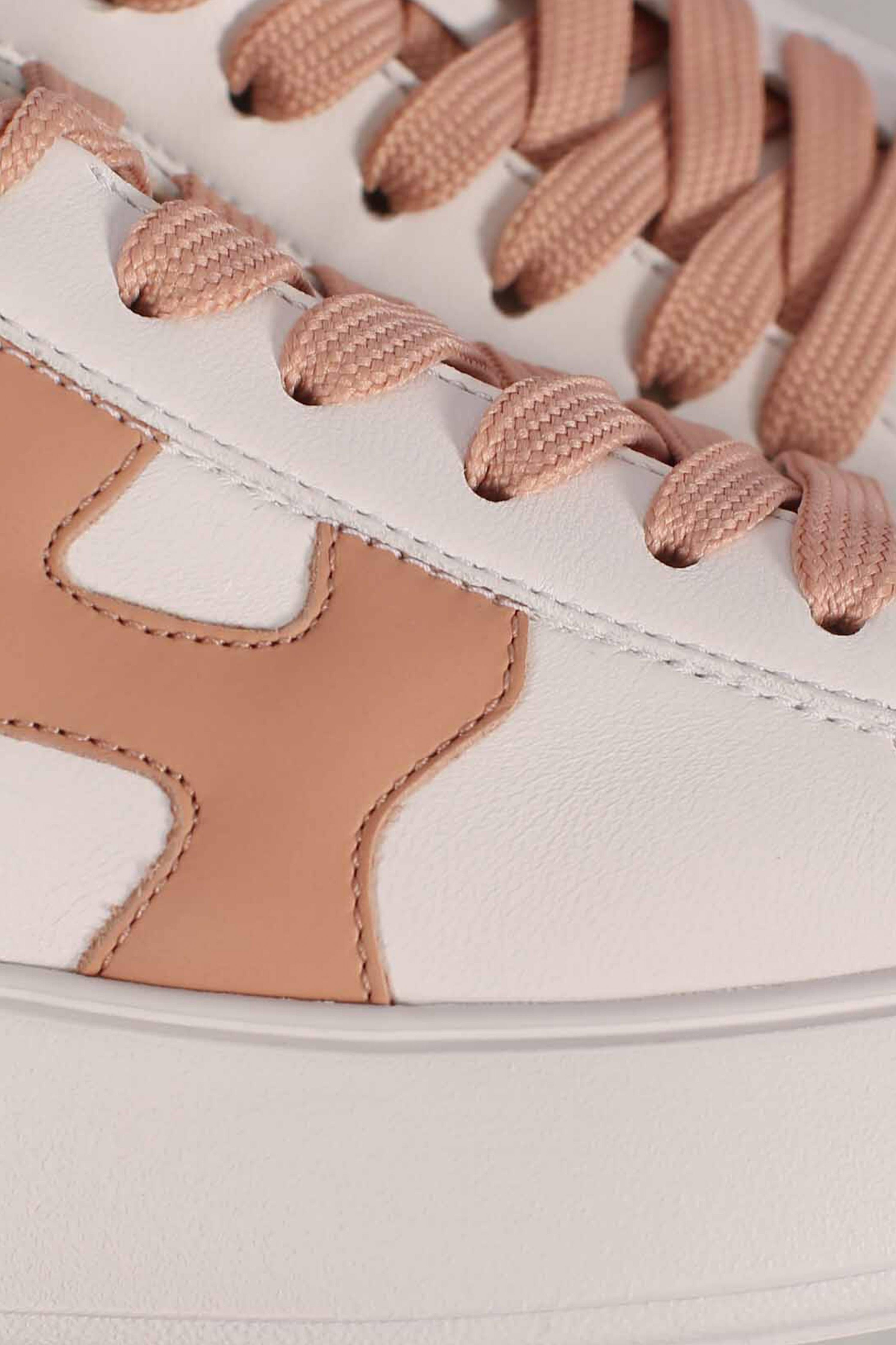 Sneakers Rebel Bianco Rosa HXW5640DN61UAI0MA7 HOGAN