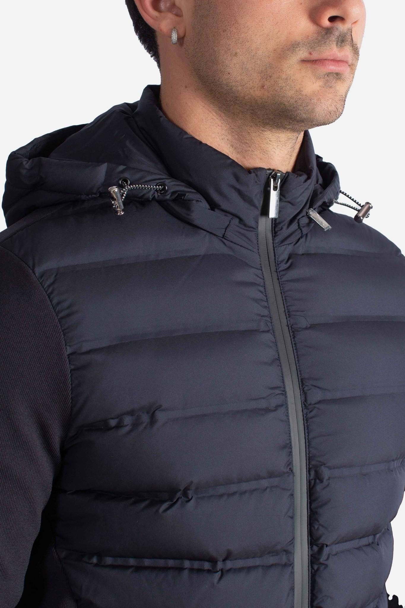 Giubbino Felpa techno sartorialist blu HE9440071BLUE HESKIMO